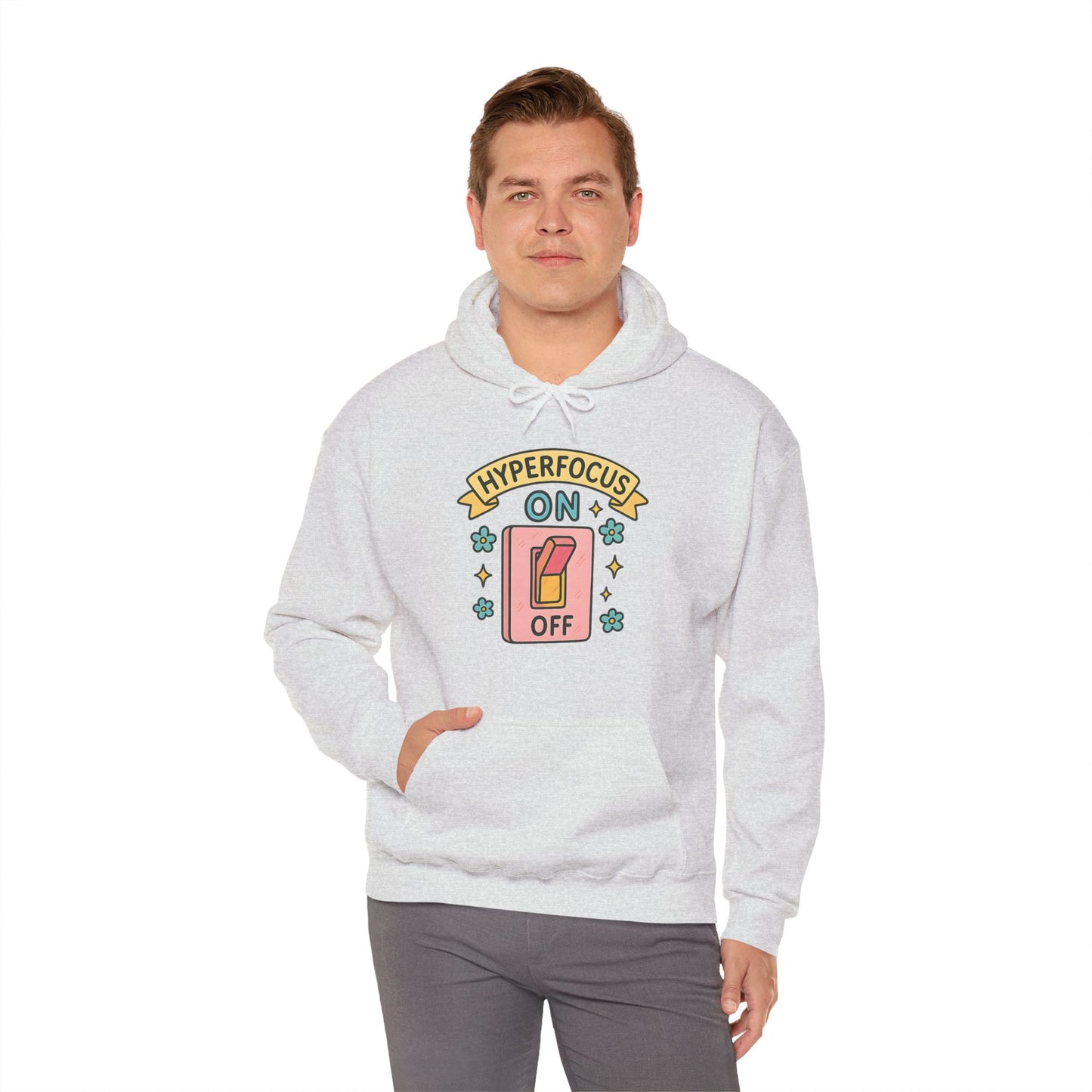 Hyperfocus Unisex Hooded Sweatshirt - Embrace Focus and Comfort!