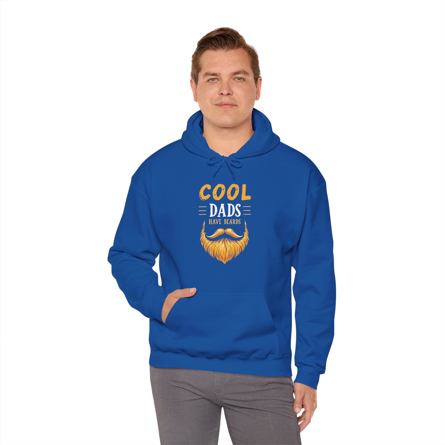 Cool Dads Have Beards Hoodie