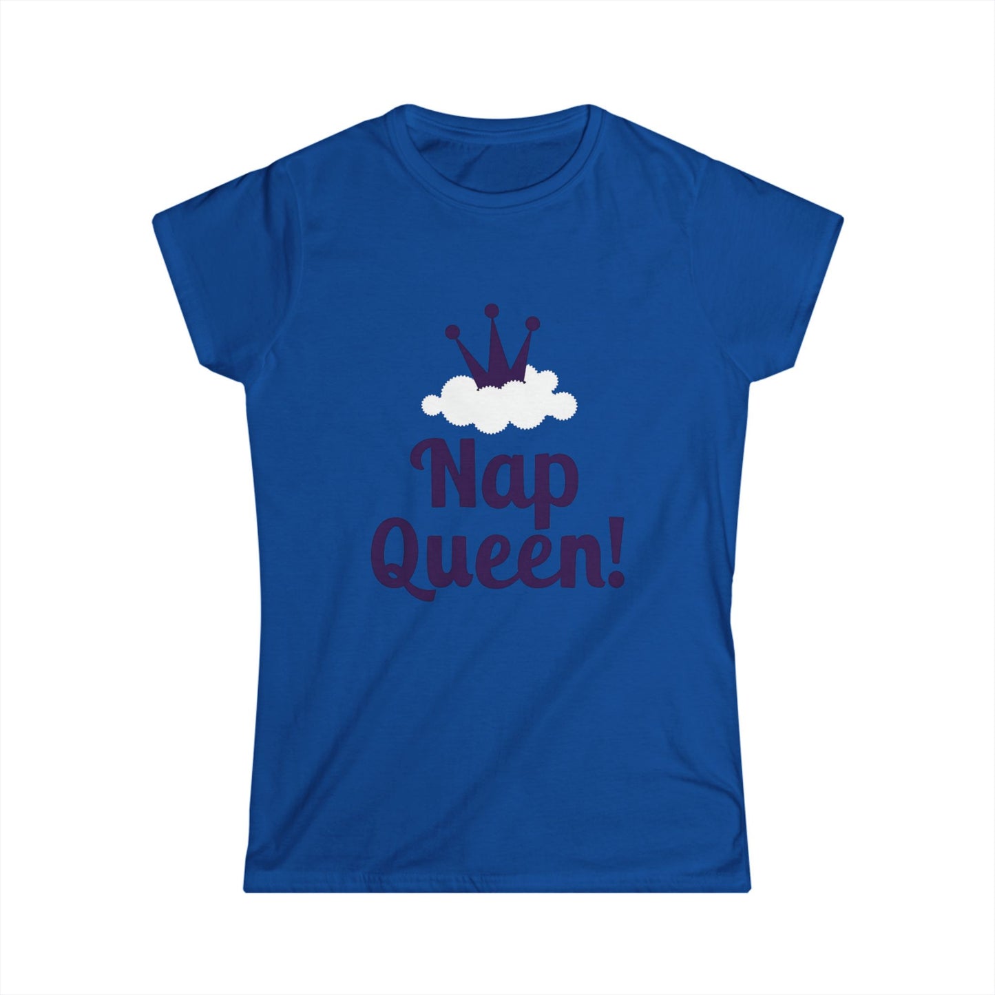 Nap Queen Women's Softstyle Tee - Perfect Gift for Nap Lovers