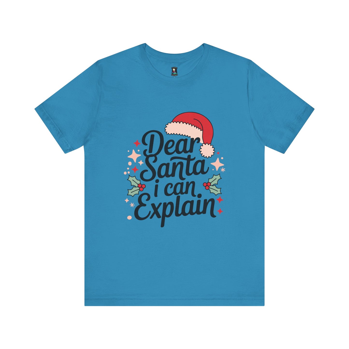 Dear Santa I Can Explain Unisex Boxed Tee