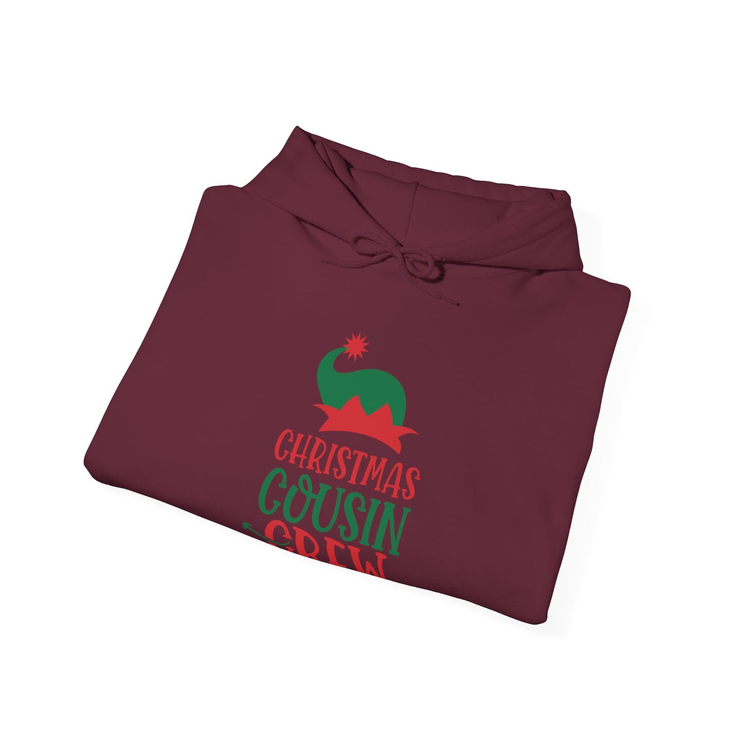 Christmas Cousin Crew Hoodie — Festive Family Holiday Sweatshirt