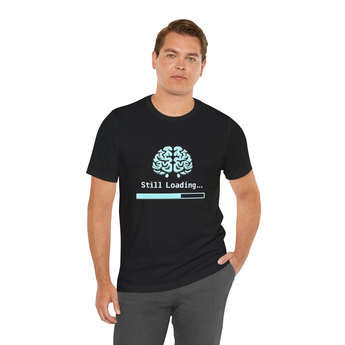 Brain still loading! Unisex Boxed Tee