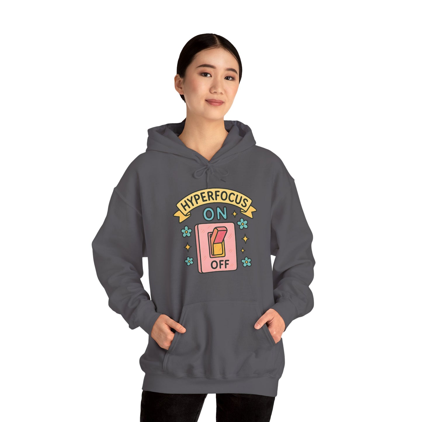 Hyperfocus Unisex Hooded Sweatshirt - Embrace Focus and Comfort!