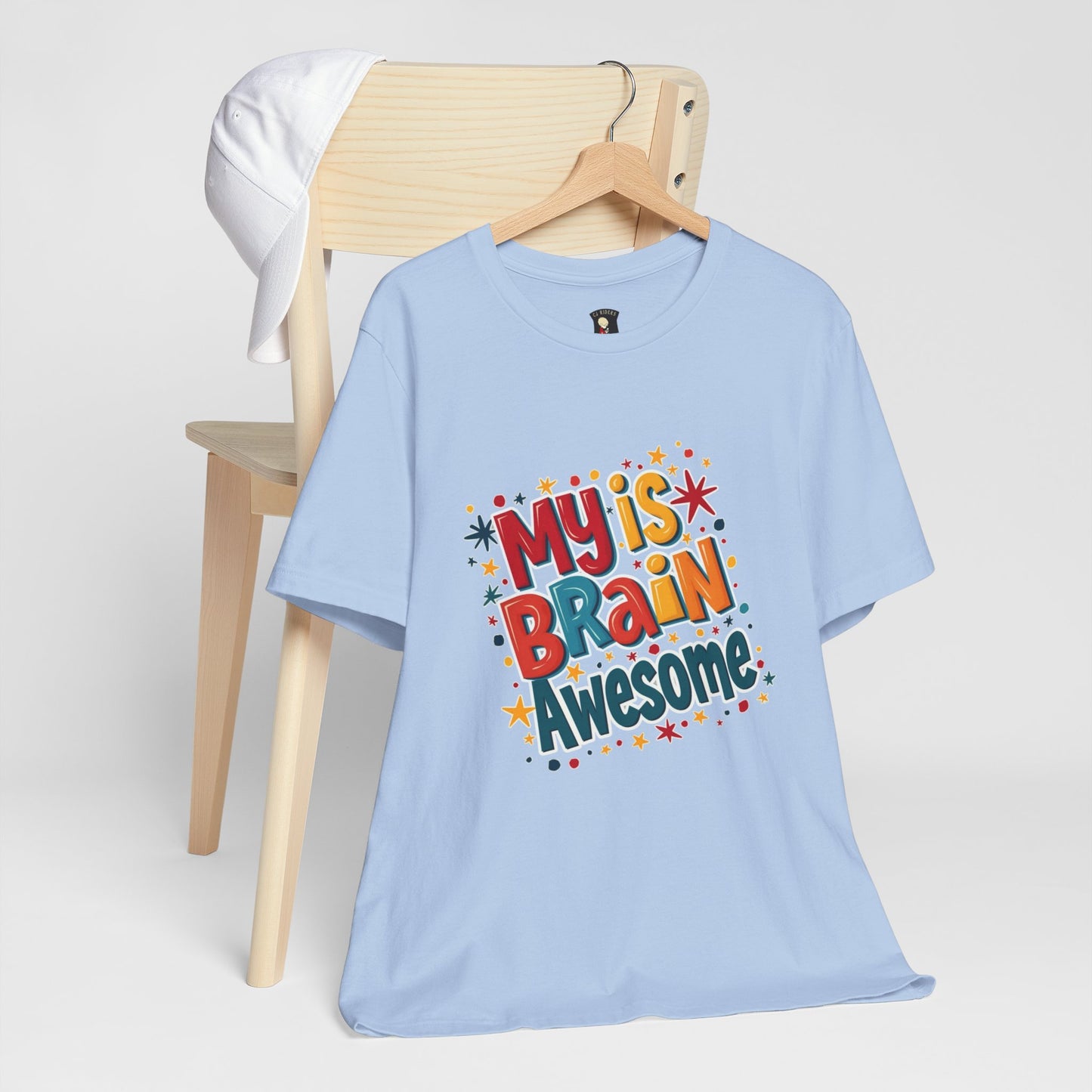 My Is Brain Awesome! Unisex Boxed Tee