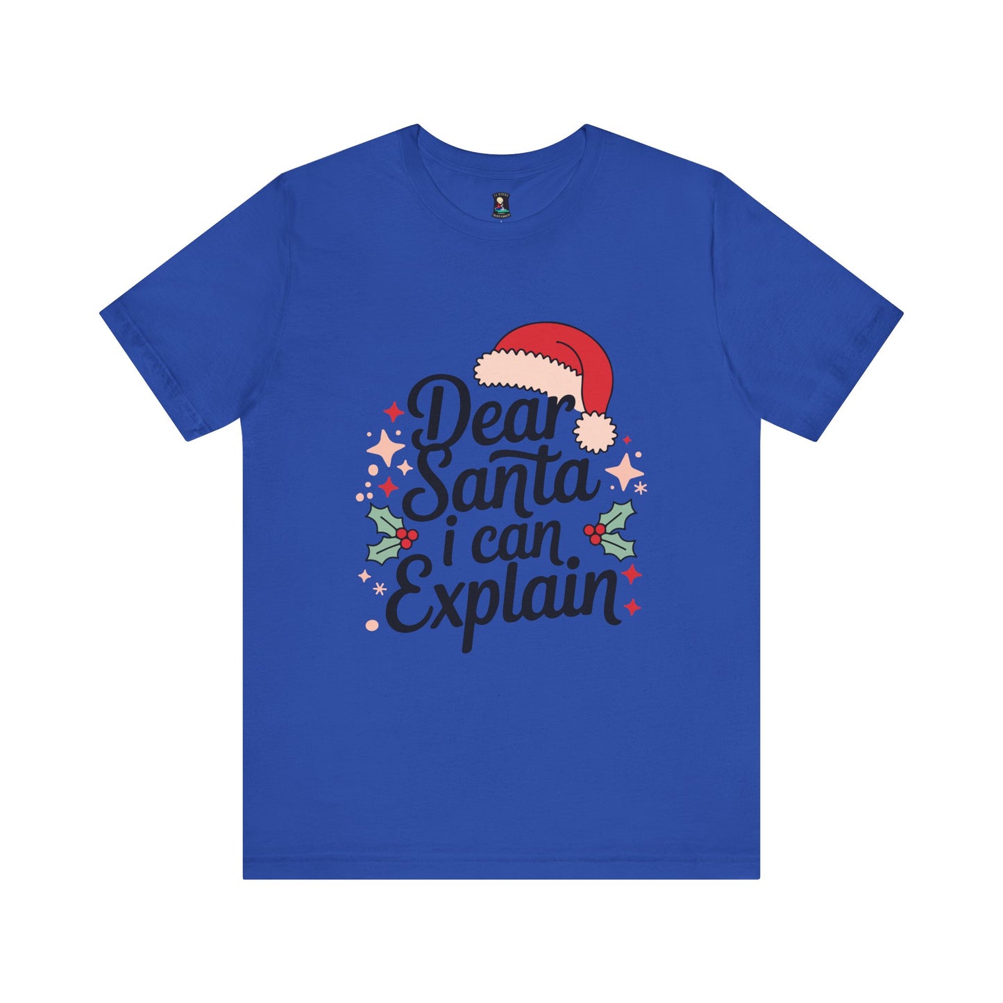 Dear Santa I Can Explain Unisex Boxed Tee