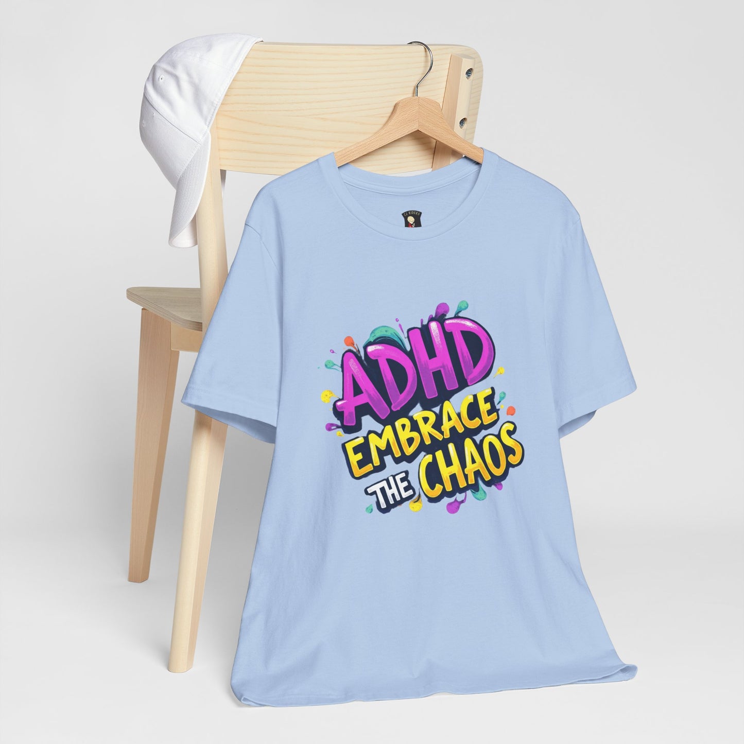 ADHD Embrace the Chaos! Unisex Boxed Tee