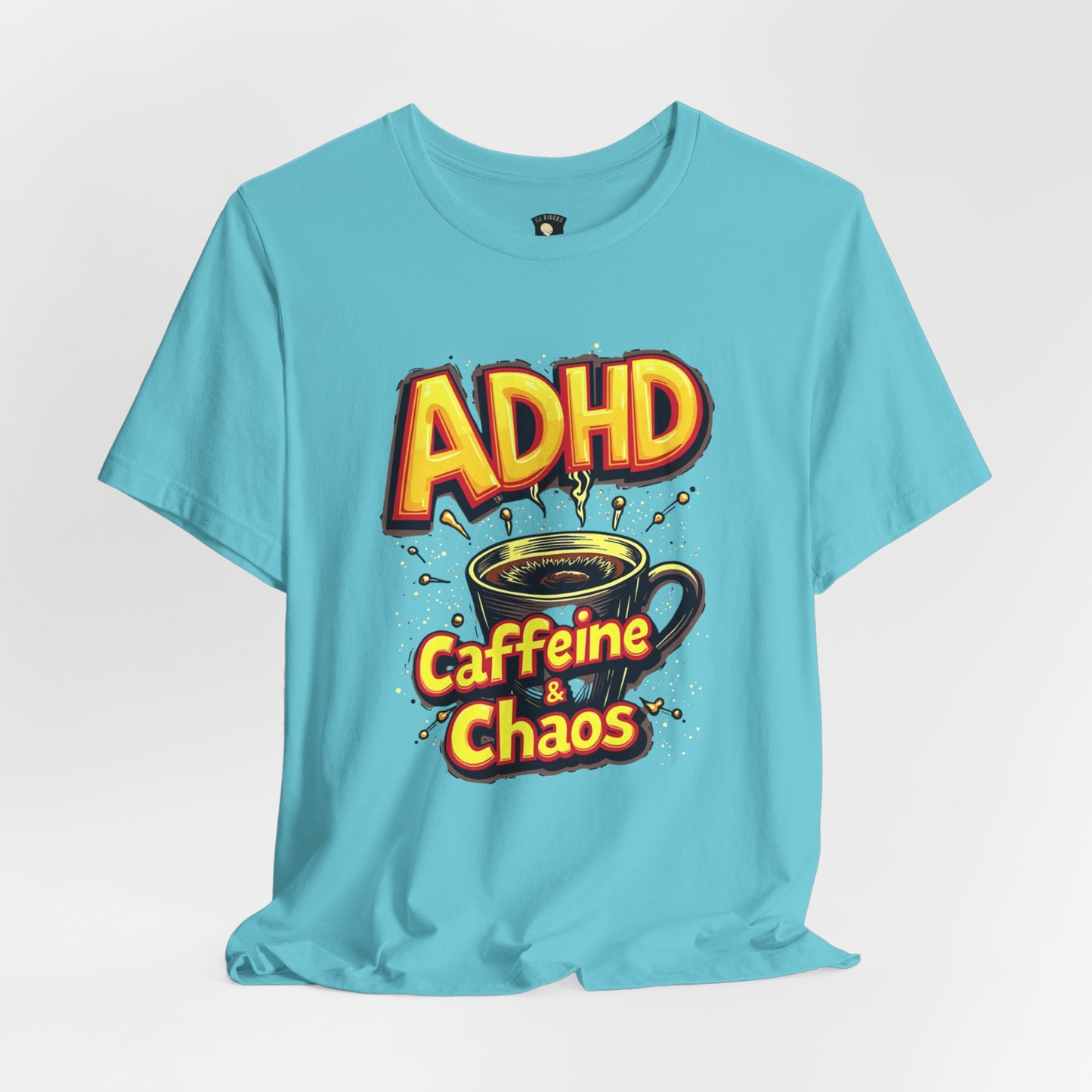 ADHD Caffeine & Chaos! Unisex Boxed Tee