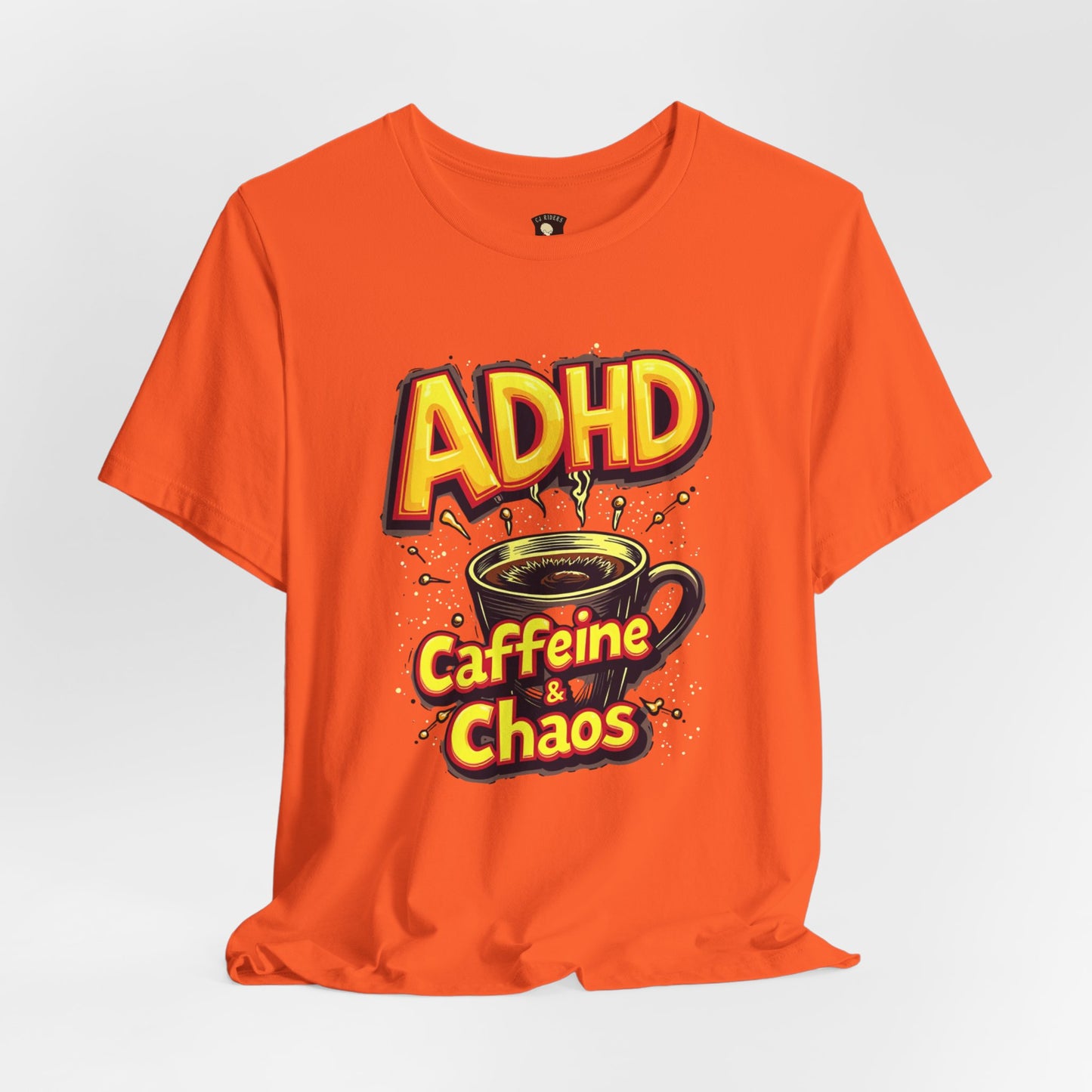 ADHD Caffeine & Chaos! Unisex Boxed Tee