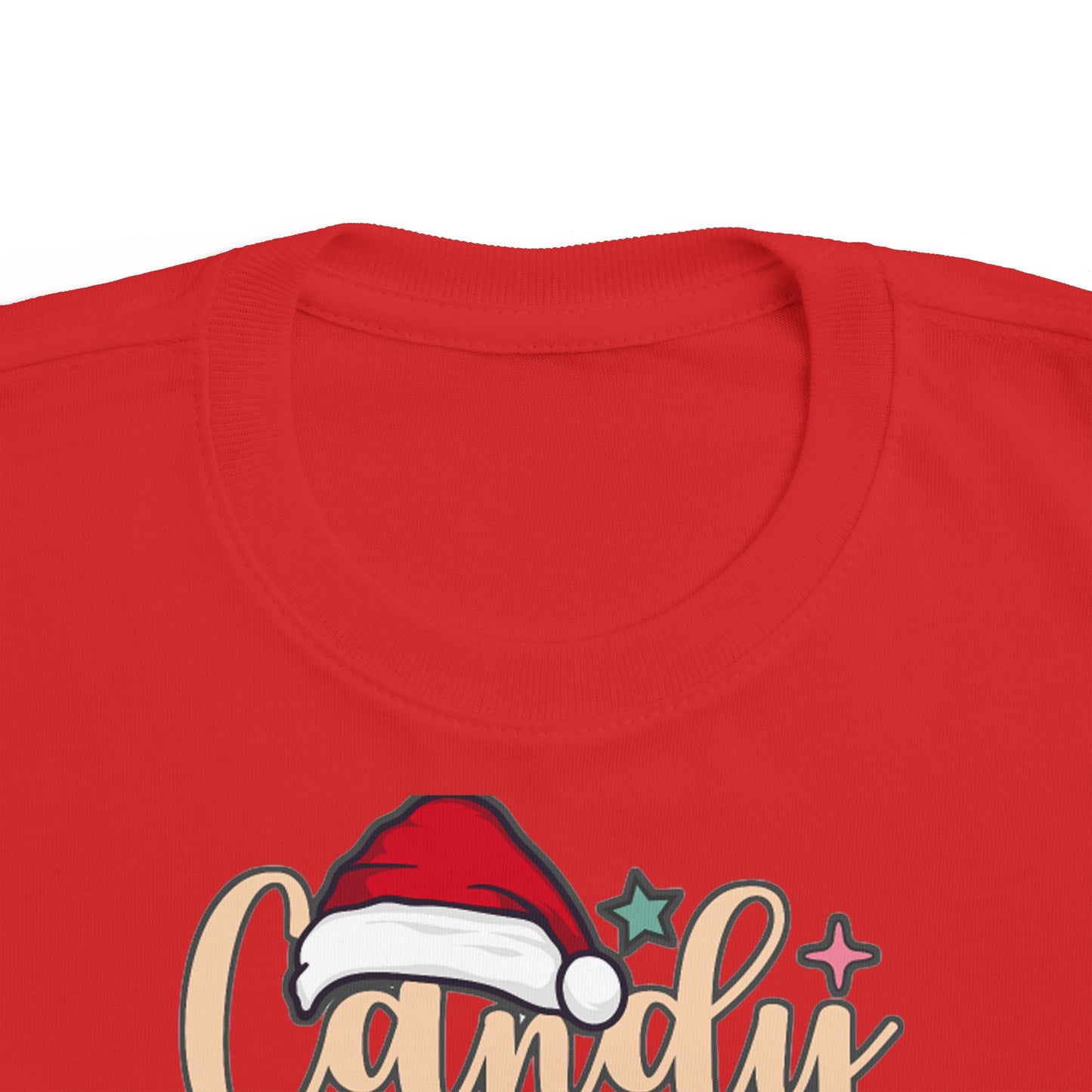 Candy Cane Cutie Toddler Tee — Christmas Holiday Baby Shirt