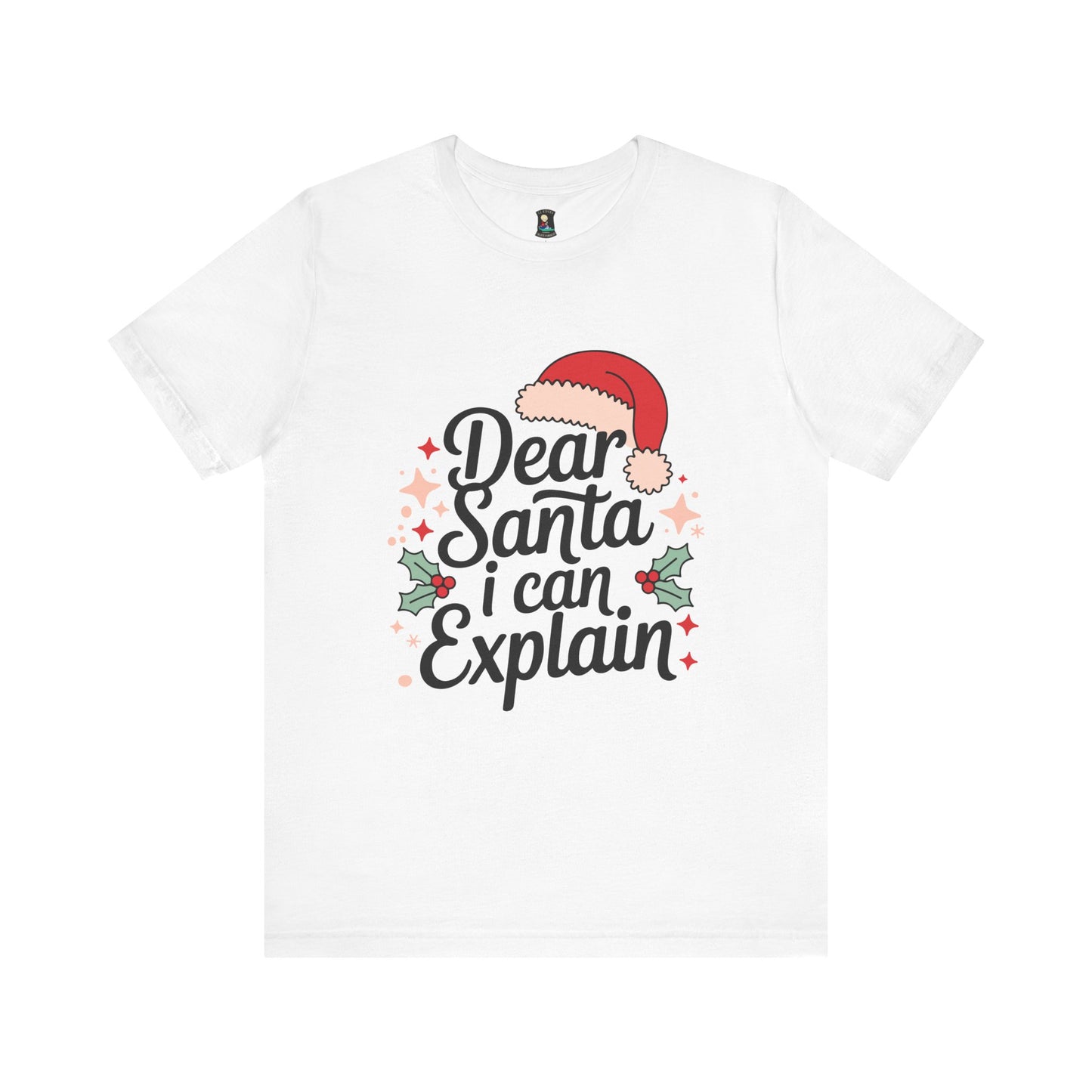 Dear Santa I Can Explain Unisex Boxed Tee