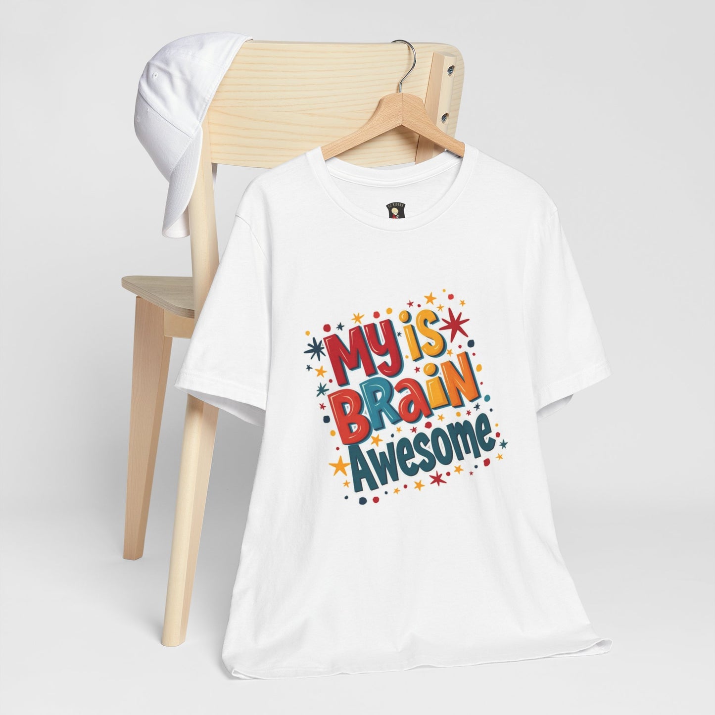 My Is Brain Awesome! Unisex Boxed Tee
