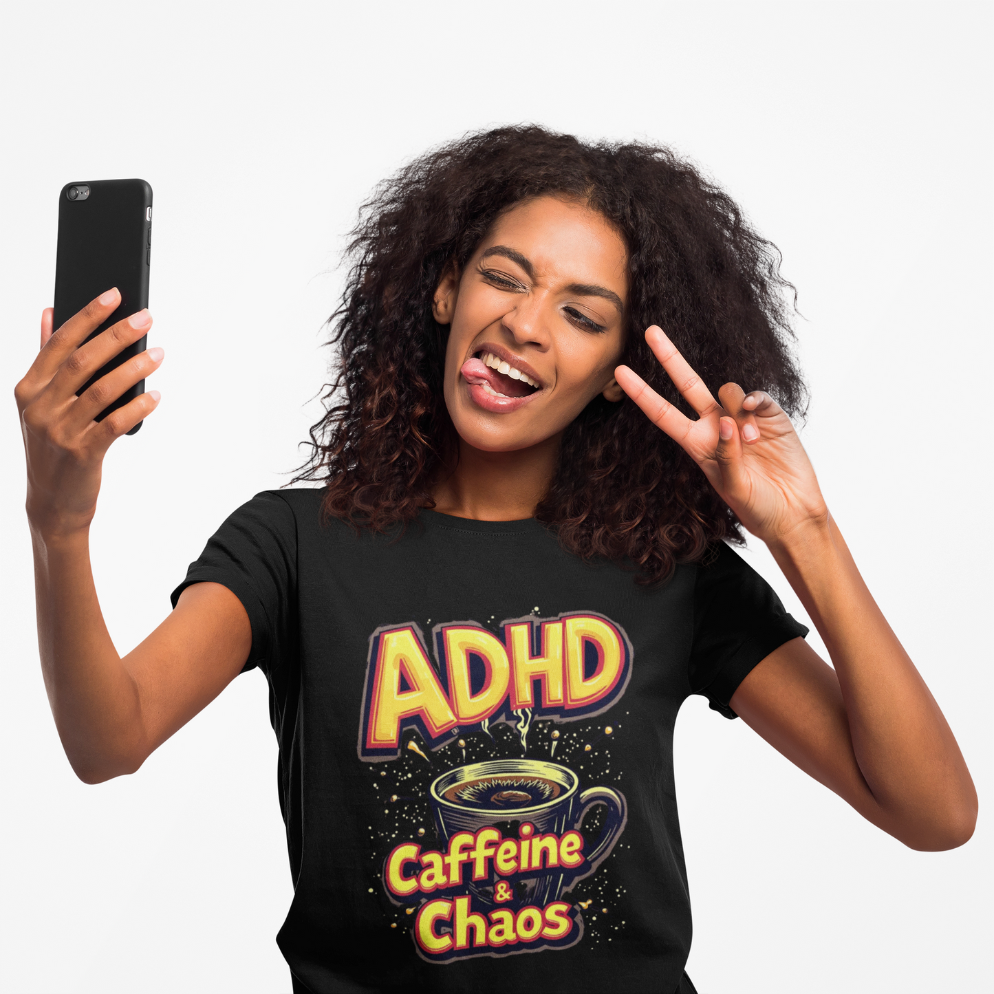 ADHD Caffeine & Chaos! Unisex Boxed Tee