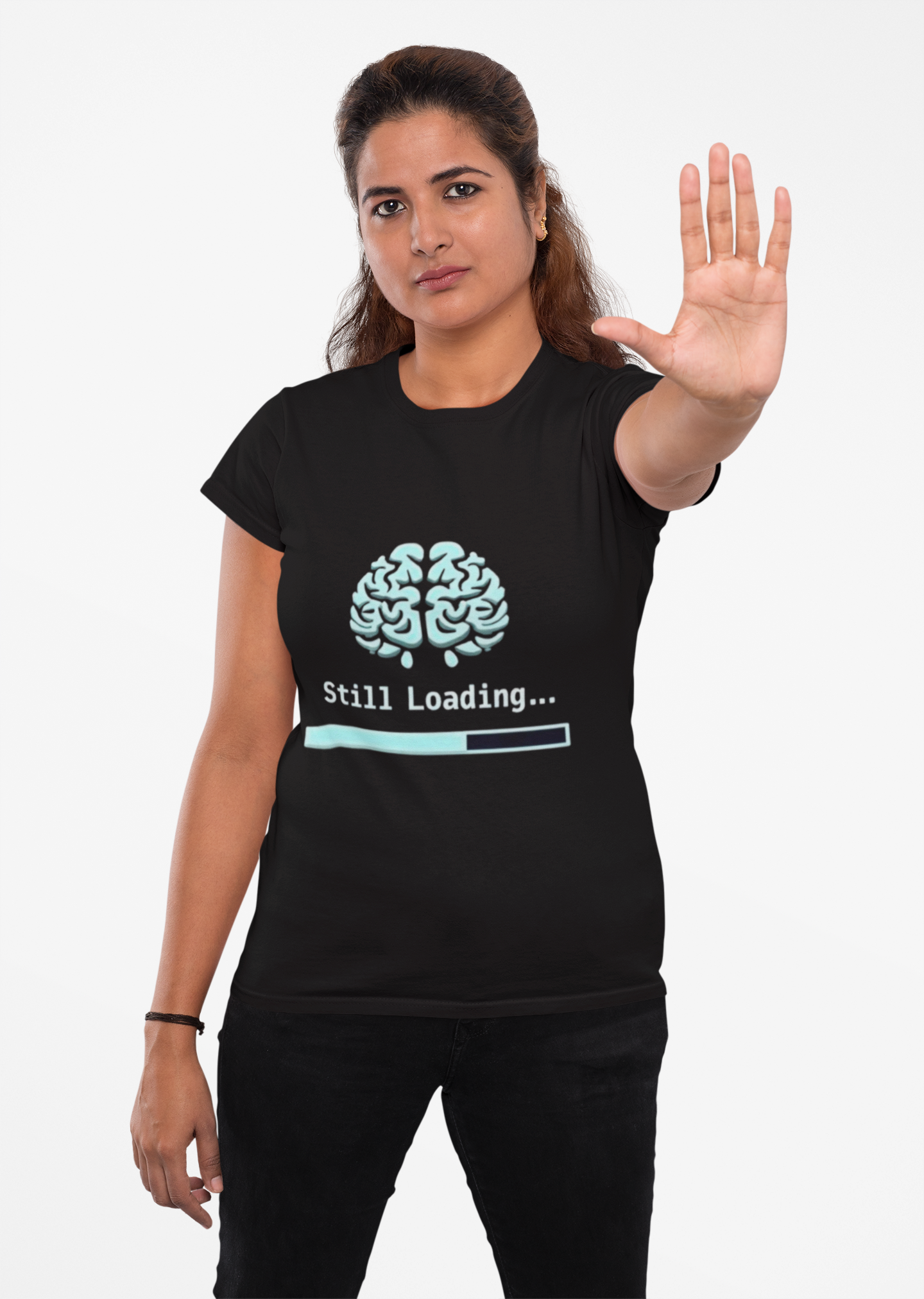 Brain still loading! Unisex Boxed Tee