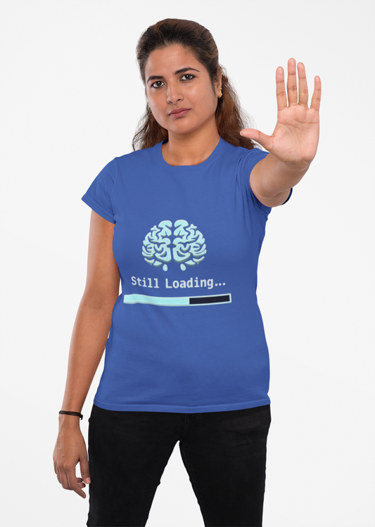 Brain still loading! Unisex Boxed Tee