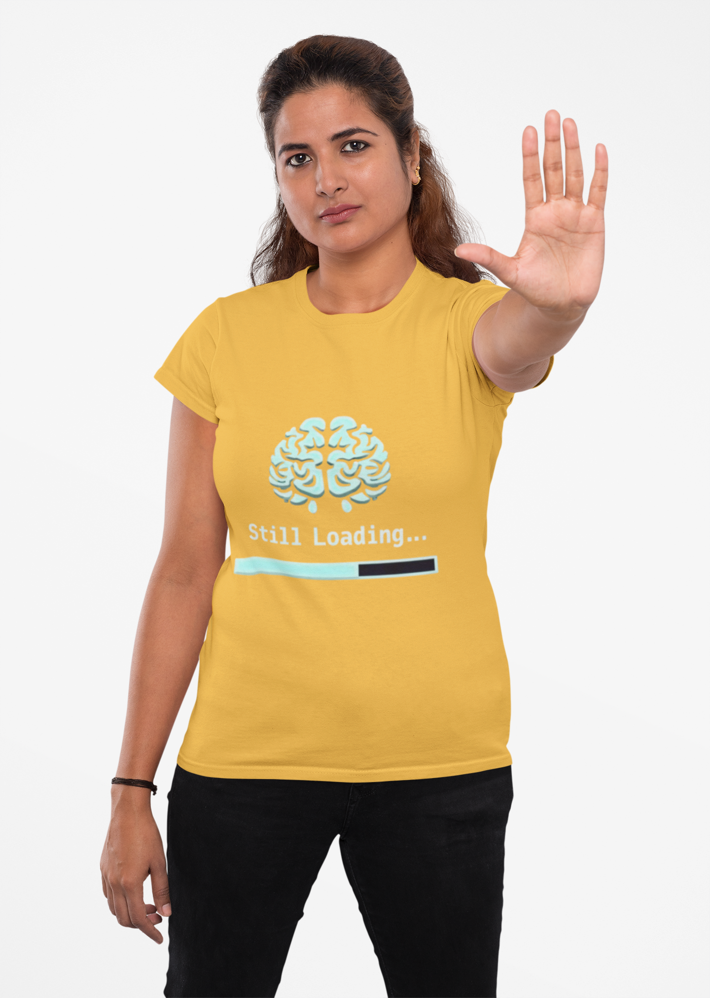 Brain still loading! Unisex Boxed Tee