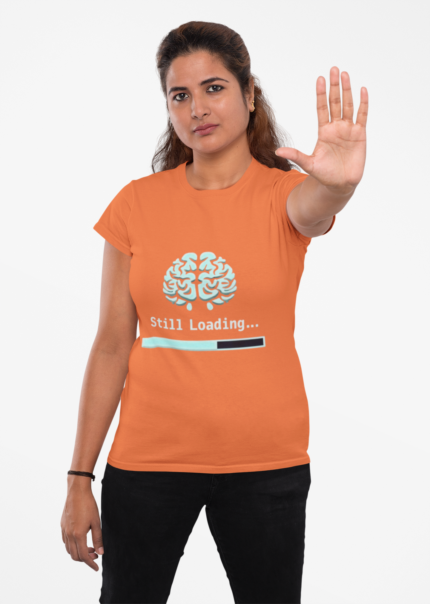 Brain still loading! Unisex Boxed Tee