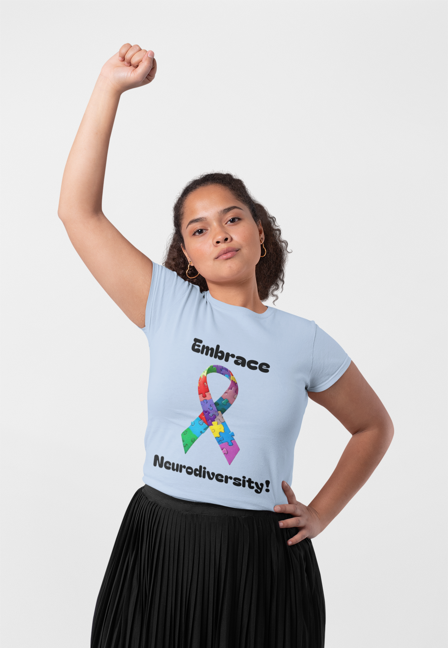 Embrace Neurodiversity! Unisex Boxed Tee