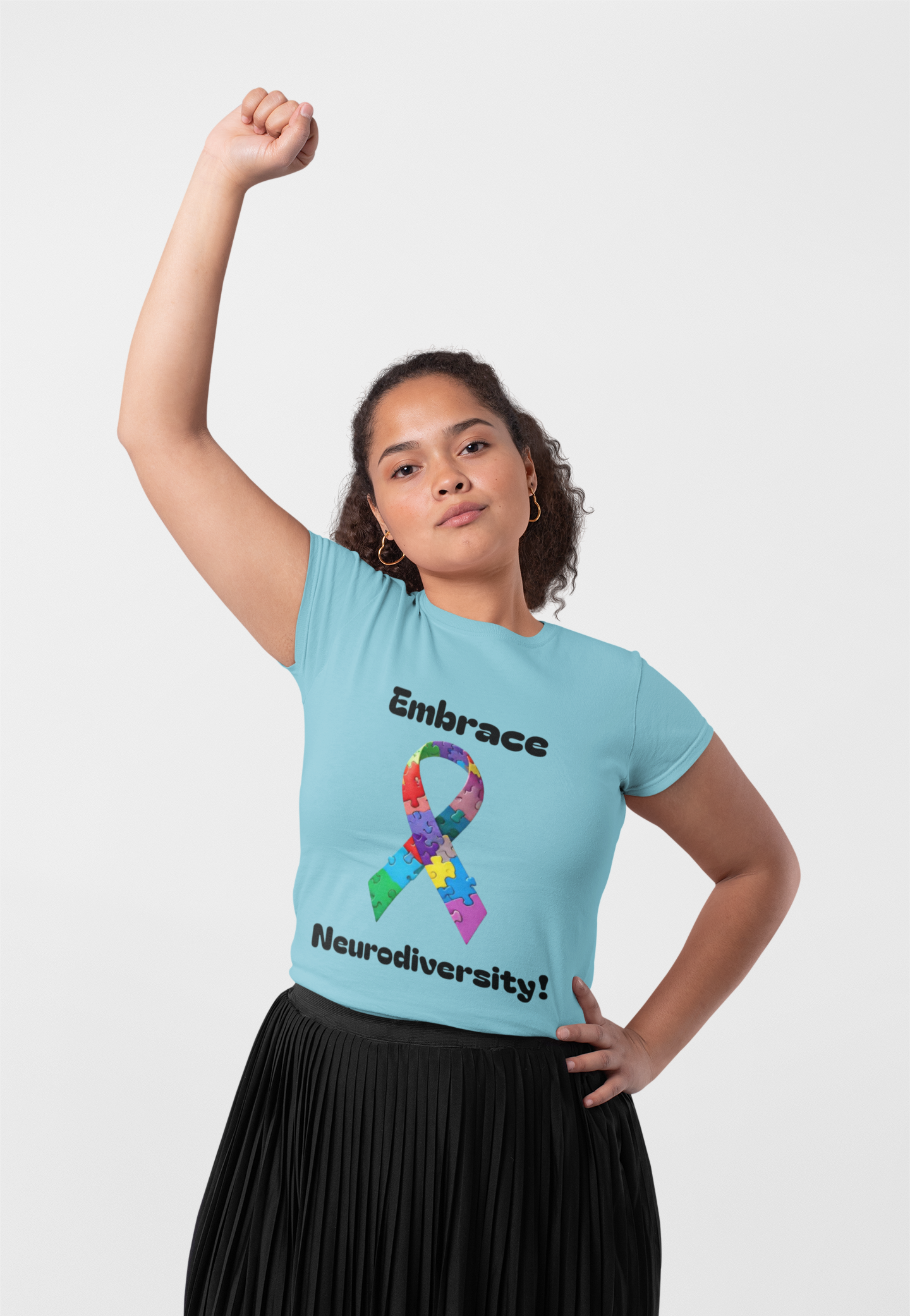 Embrace Neurodiversity! Unisex Boxed Tee