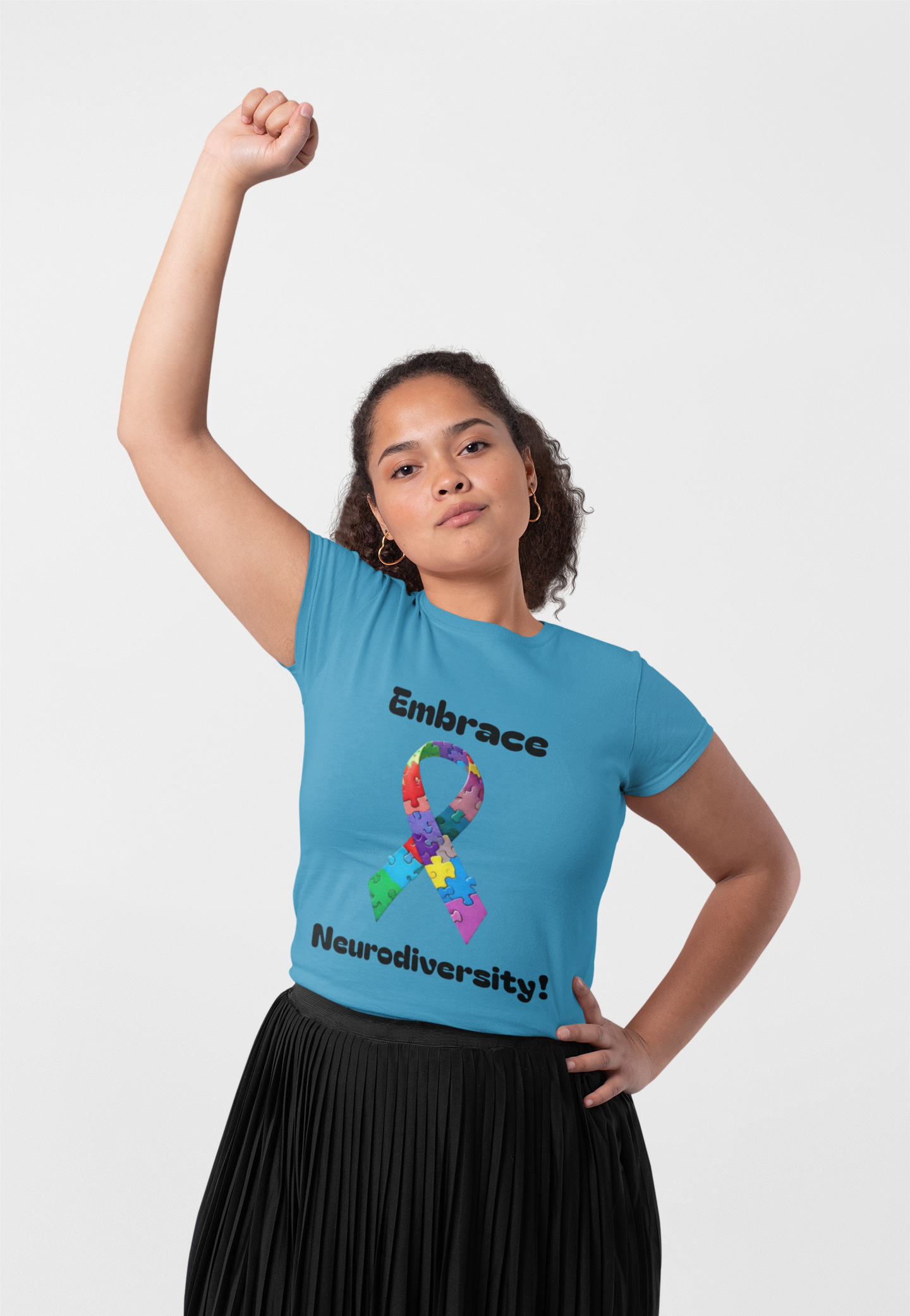Embrace Neurodiversity! Unisex Boxed Tee