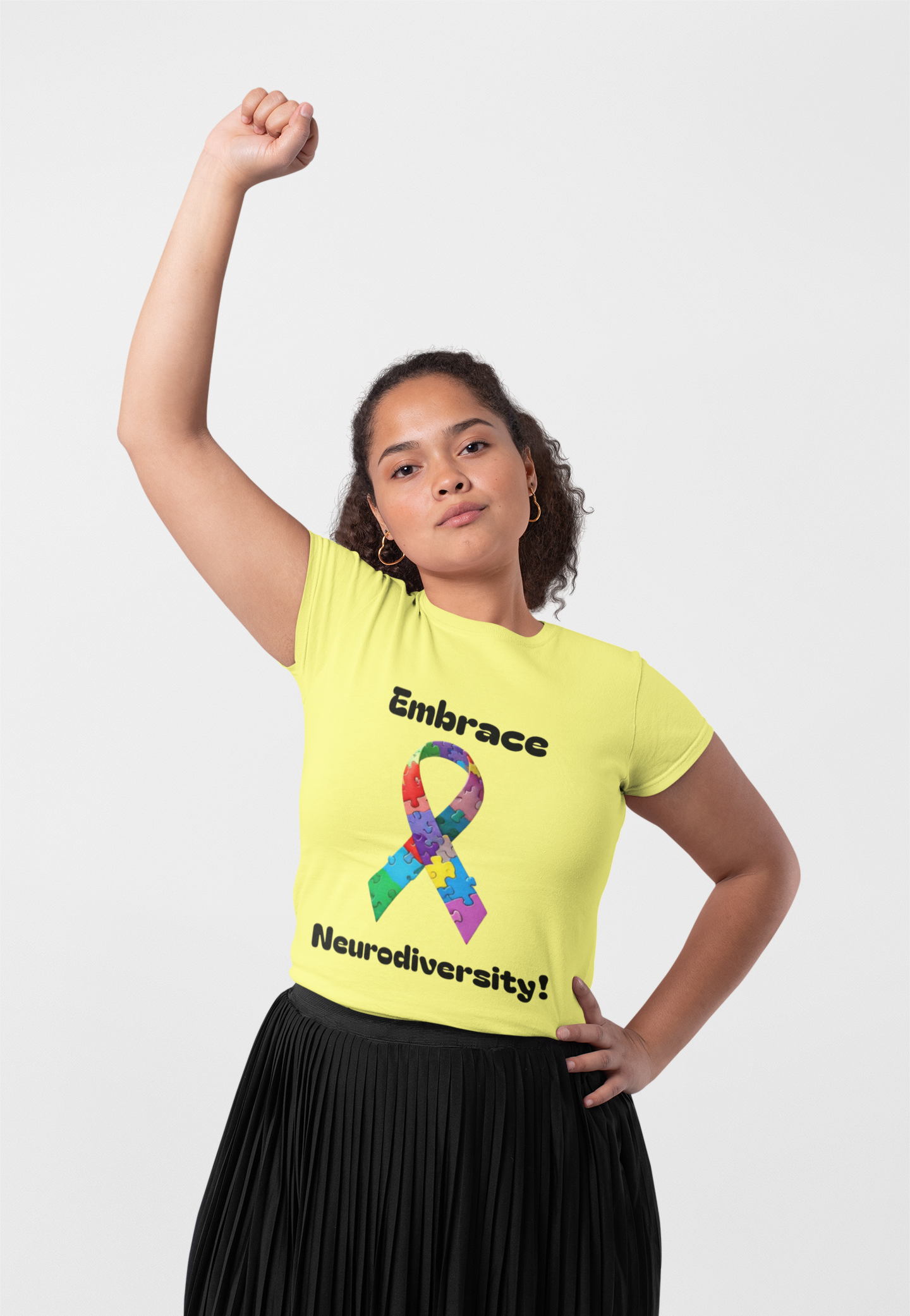 Embrace Neurodiversity! Unisex Boxed Tee