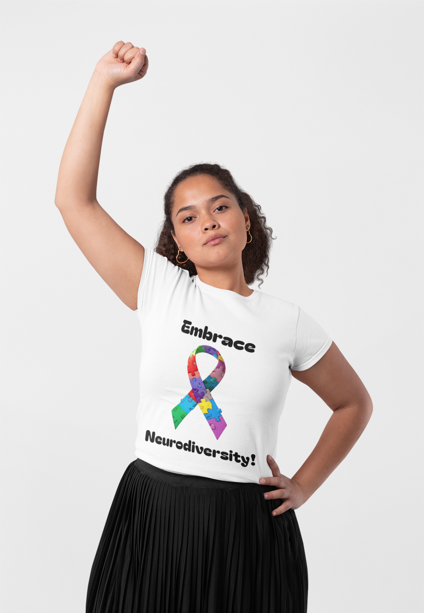 Embrace Neurodiversity! Unisex Boxed Tee