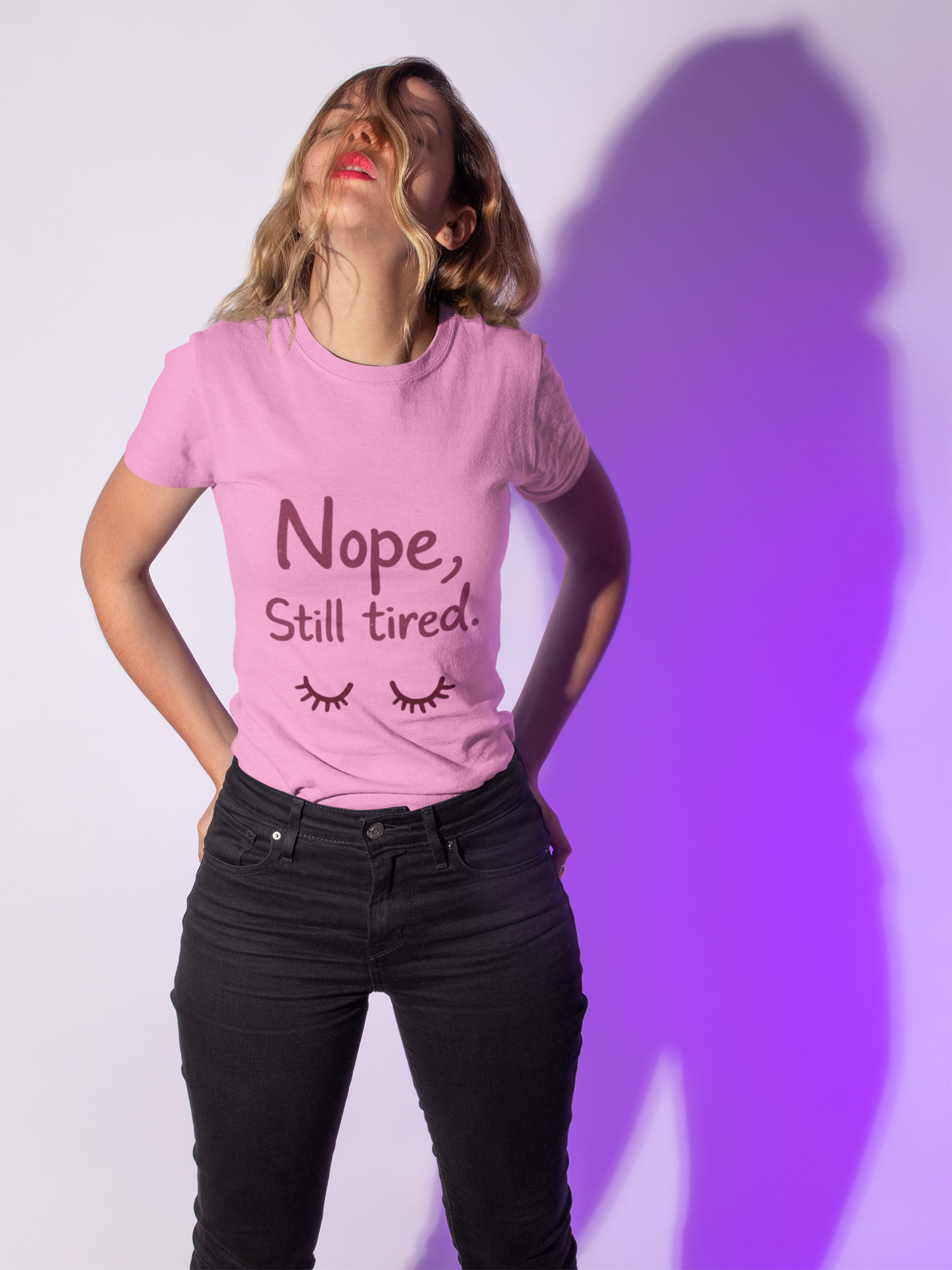 Nope, Still Tired Women's Softstyle Tee