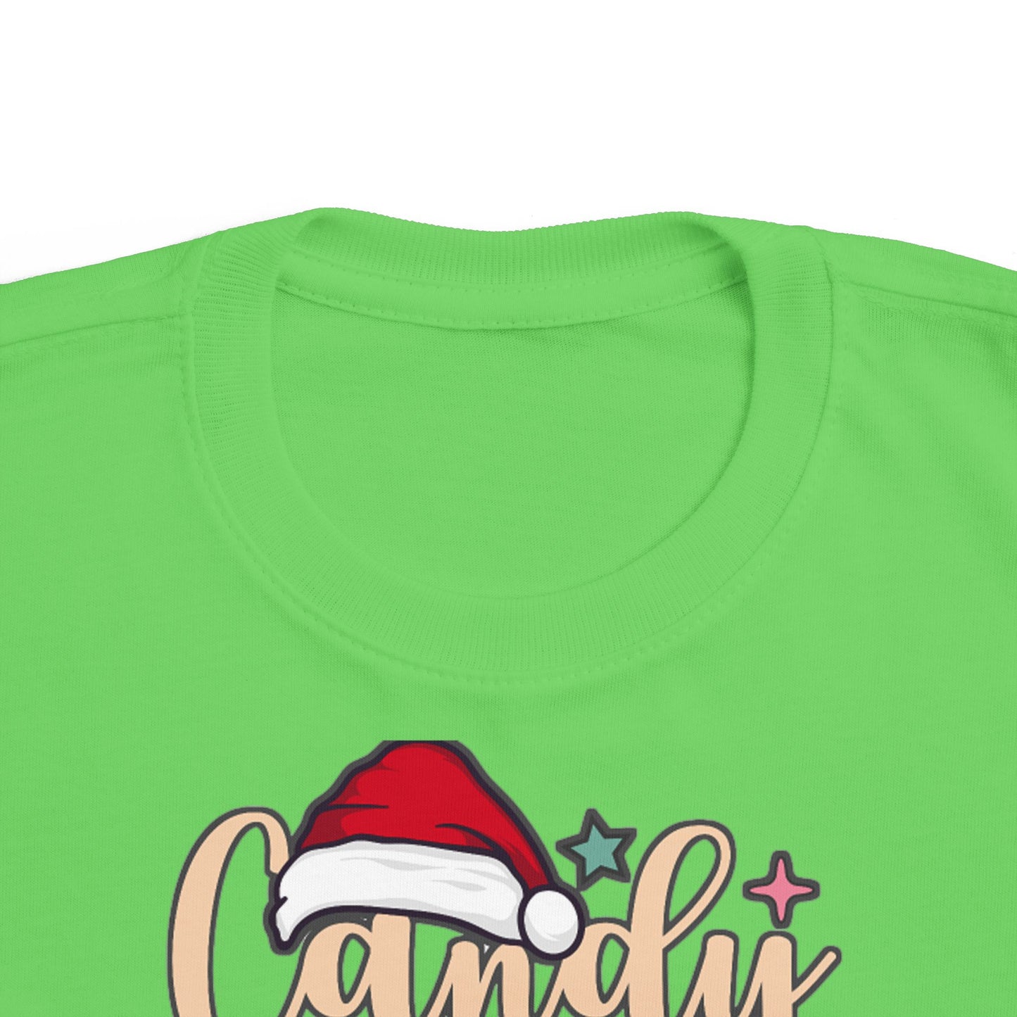 Candy Cane Cutie Toddler Tee — Christmas Holiday Baby Shirt