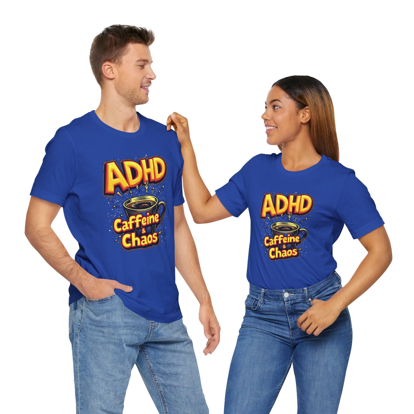 ADHD Caffeine & Chaos! Unisex Boxed Tee