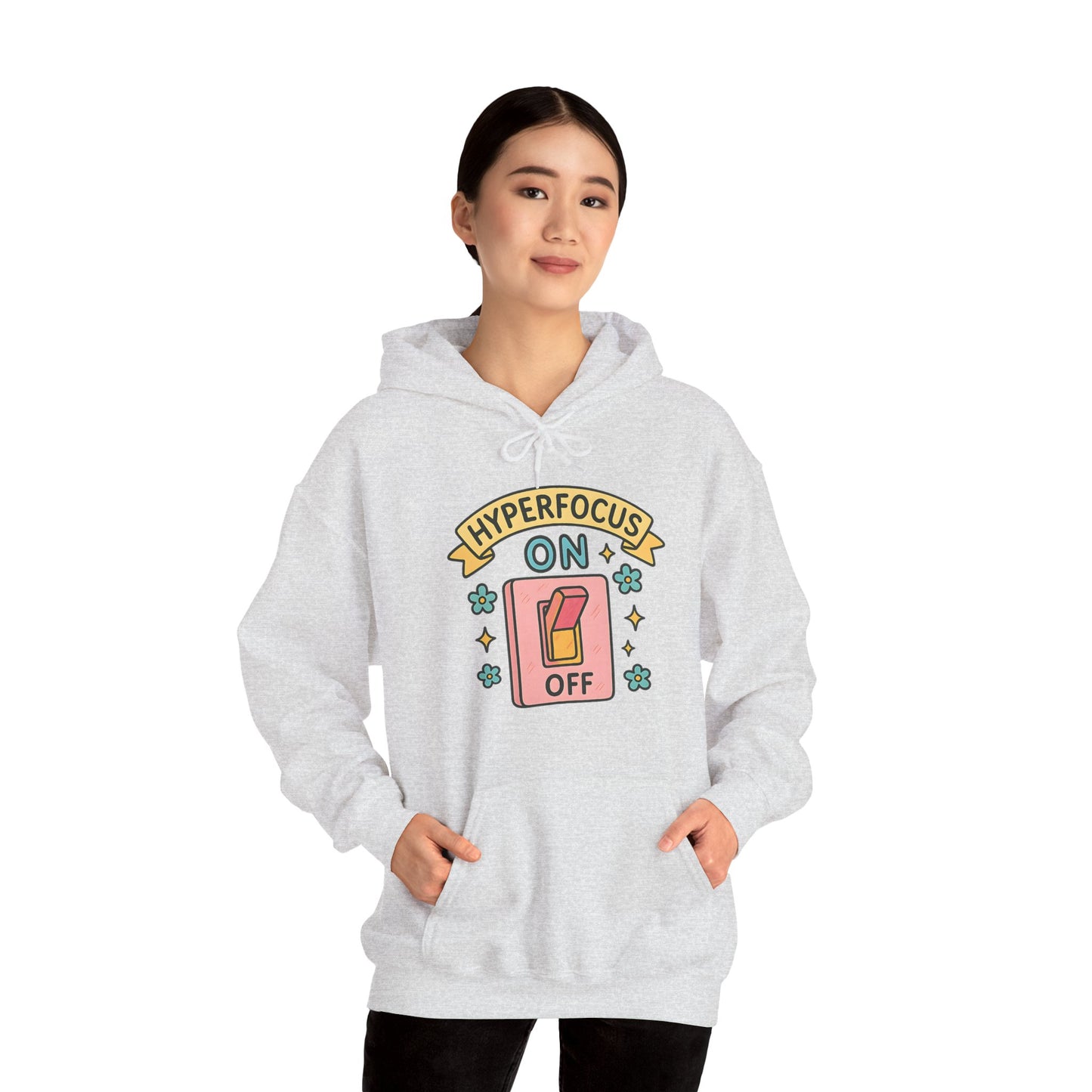 Hyperfocus Unisex Hooded Sweatshirt - Embrace Focus and Comfort!