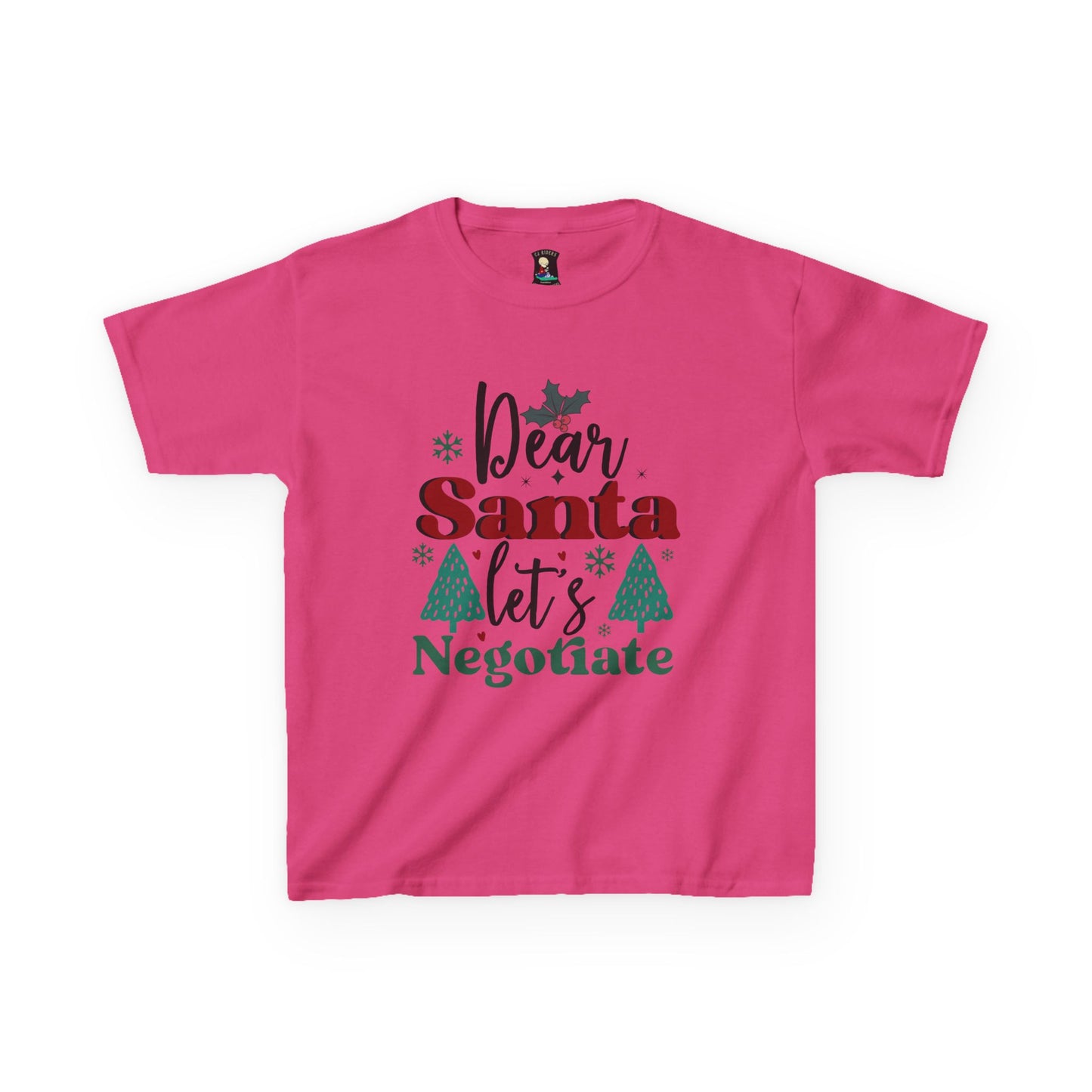 Dear Santa Kids Tee - Holiday Negotiations