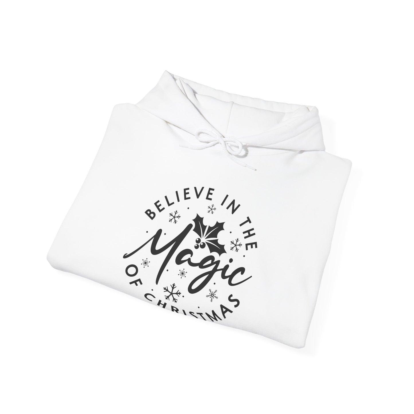 Unisex Christmas Hoodie – "Believe in the Magic of Christmas"