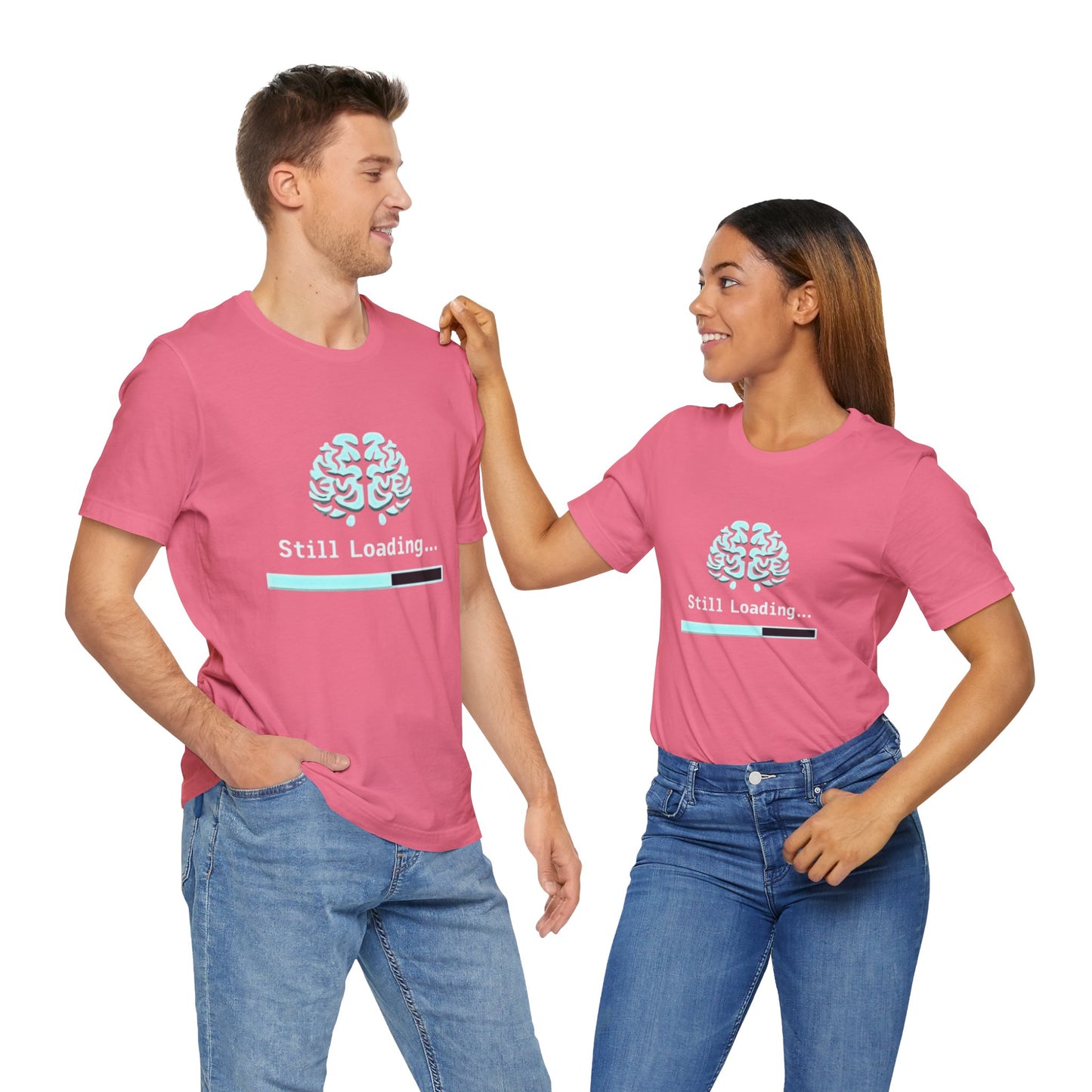 Brain still loading! Unisex Boxed Tee