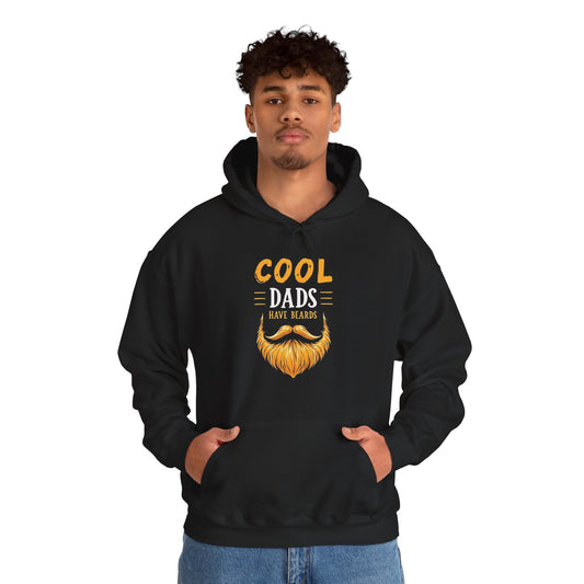 Cool Dads Have Beards Hoodie
