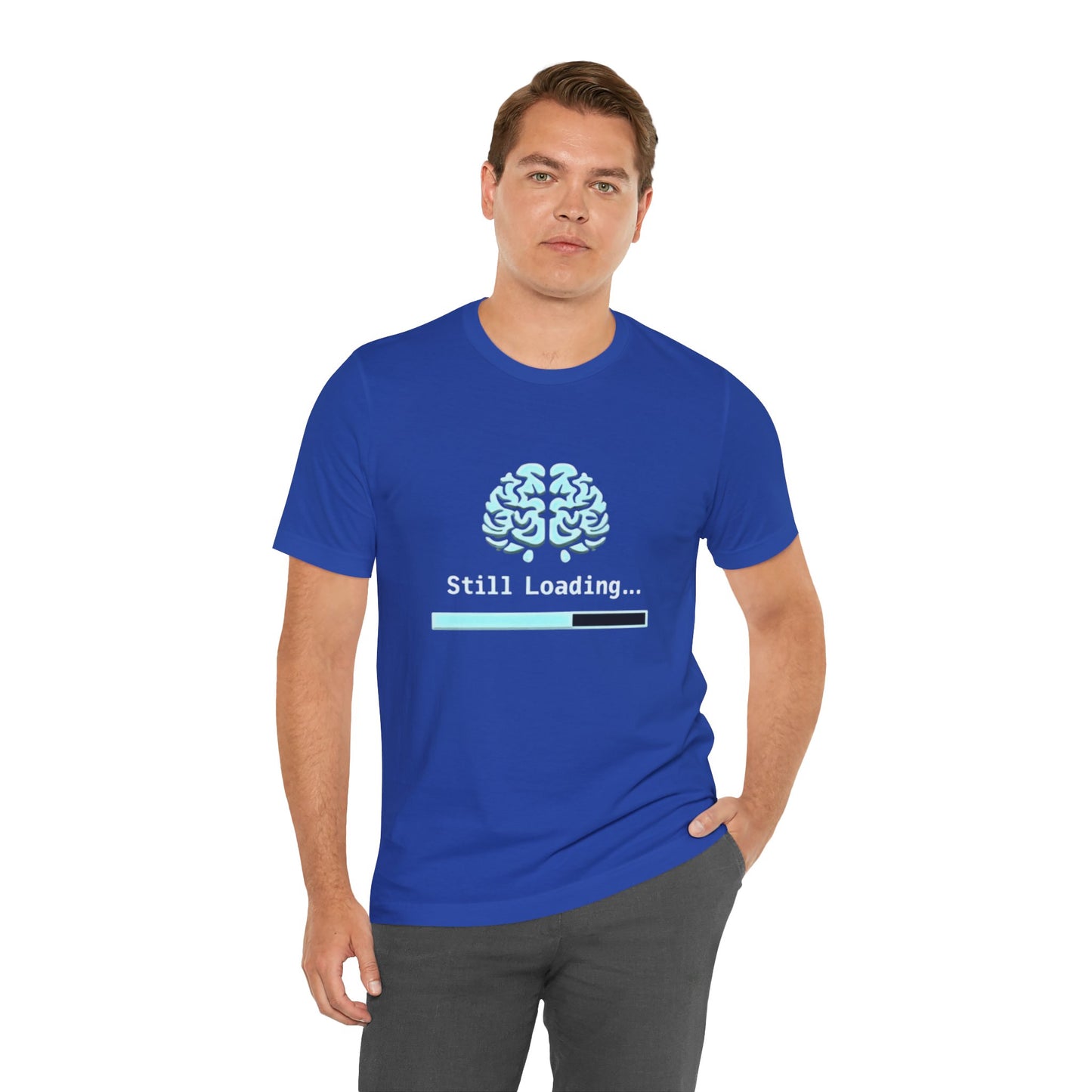 Brain still loading! Unisex Boxed Tee