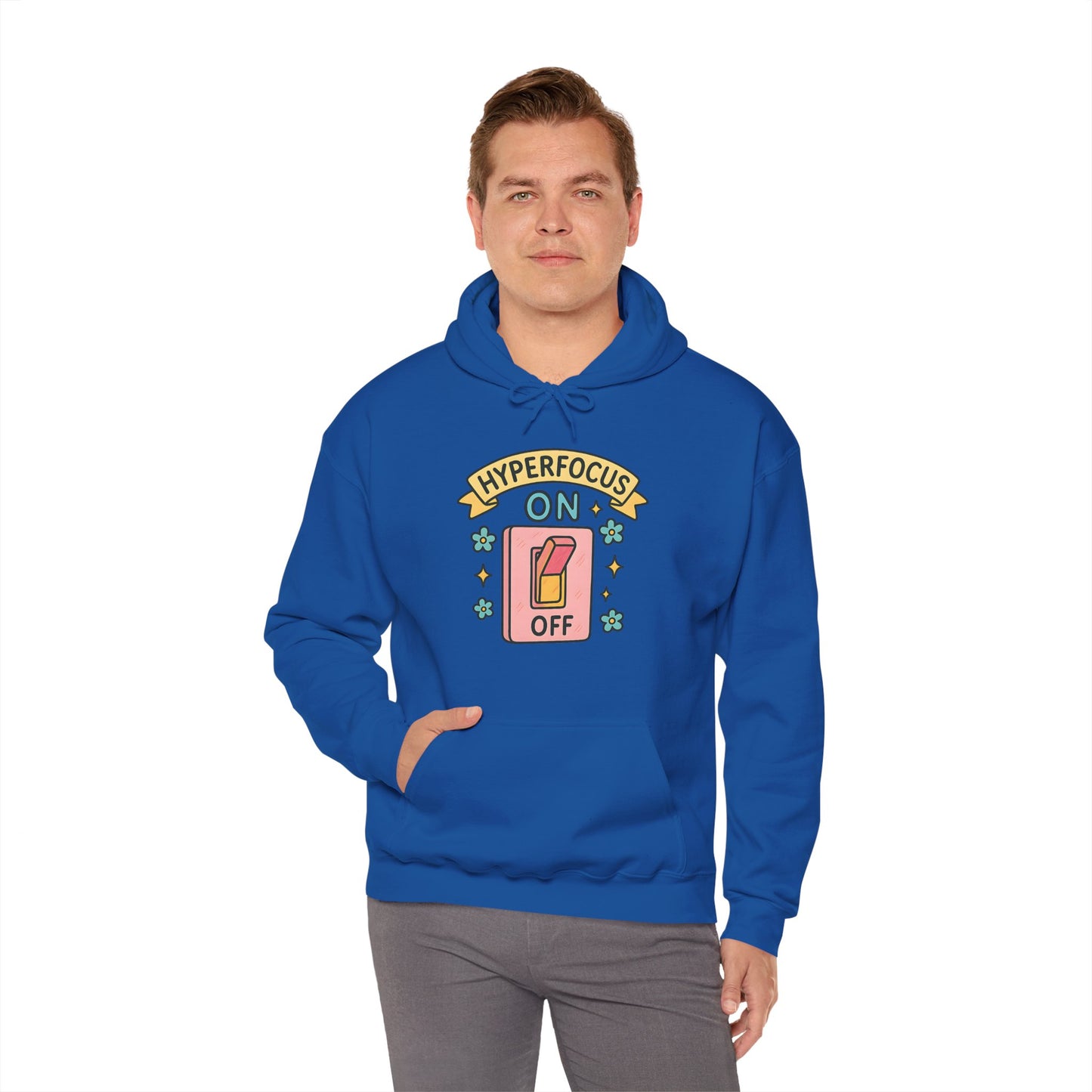 Hyperfocus Unisex Hooded Sweatshirt - Embrace Focus and Comfort!