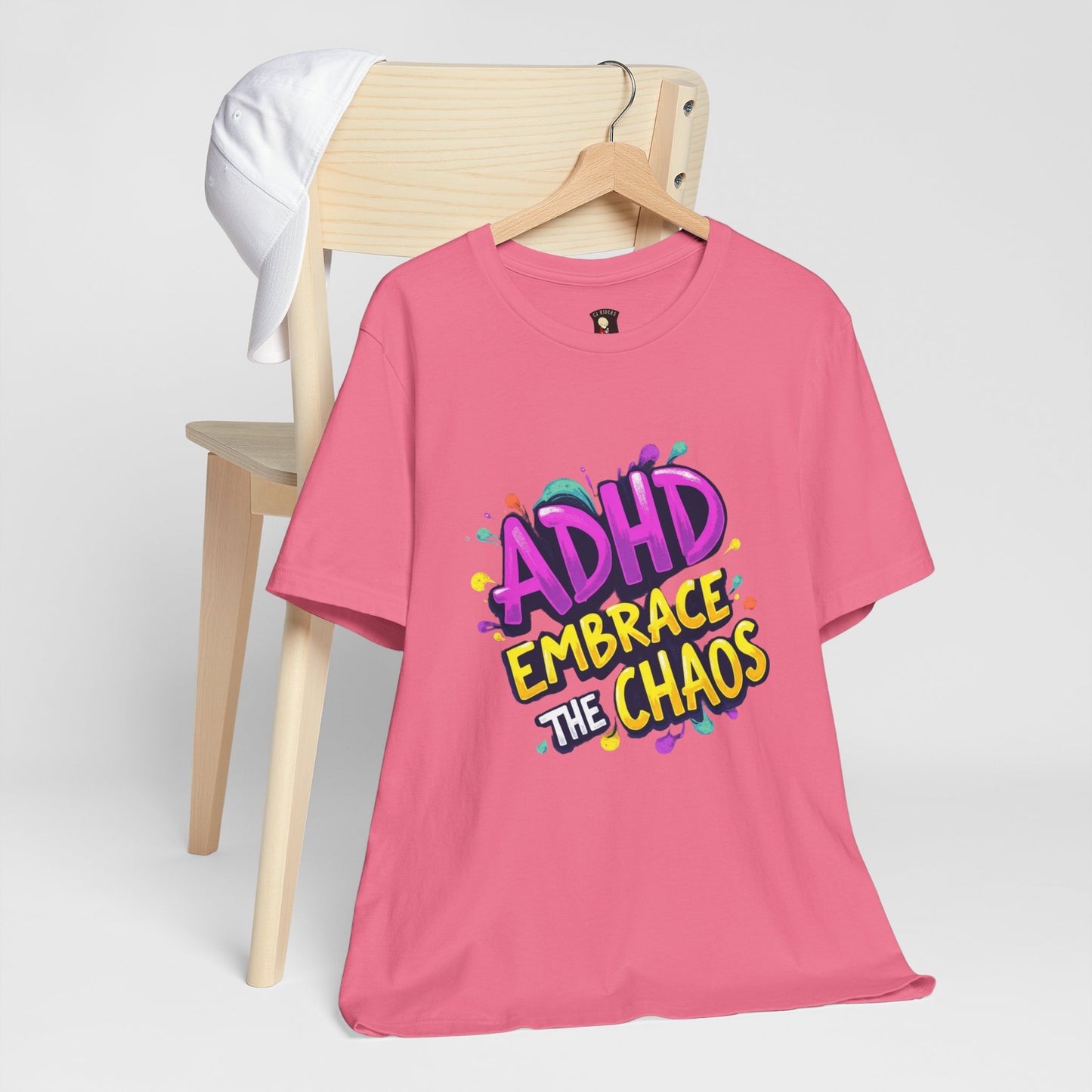 ADHD Embrace the Chaos! Unisex Boxed Tee