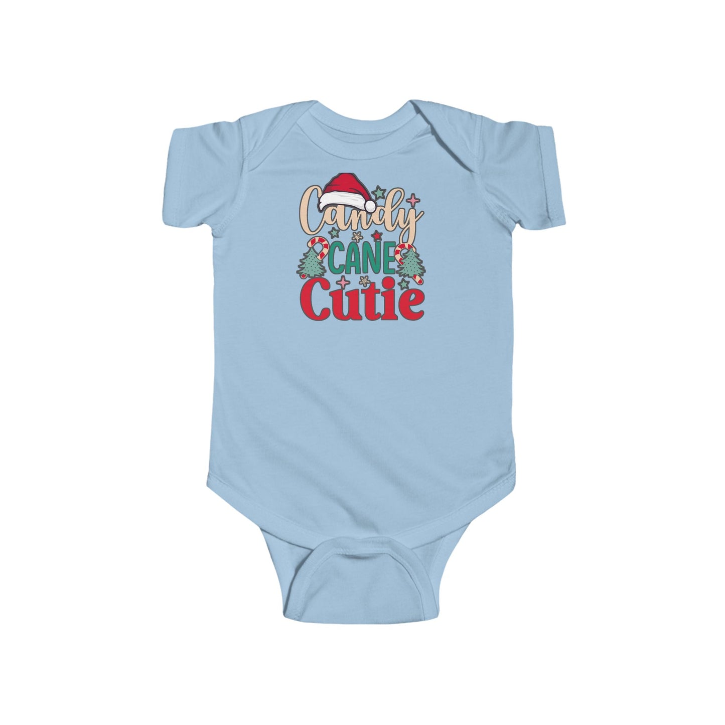 Candy Cane Cutie Baby Bodysuit - Christmas Infant Onesie