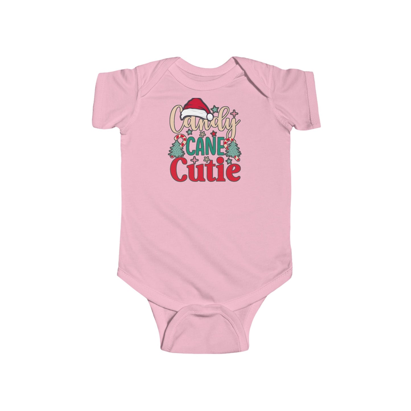 Candy Cane Cutie Baby Bodysuit - Christmas Infant Onesie