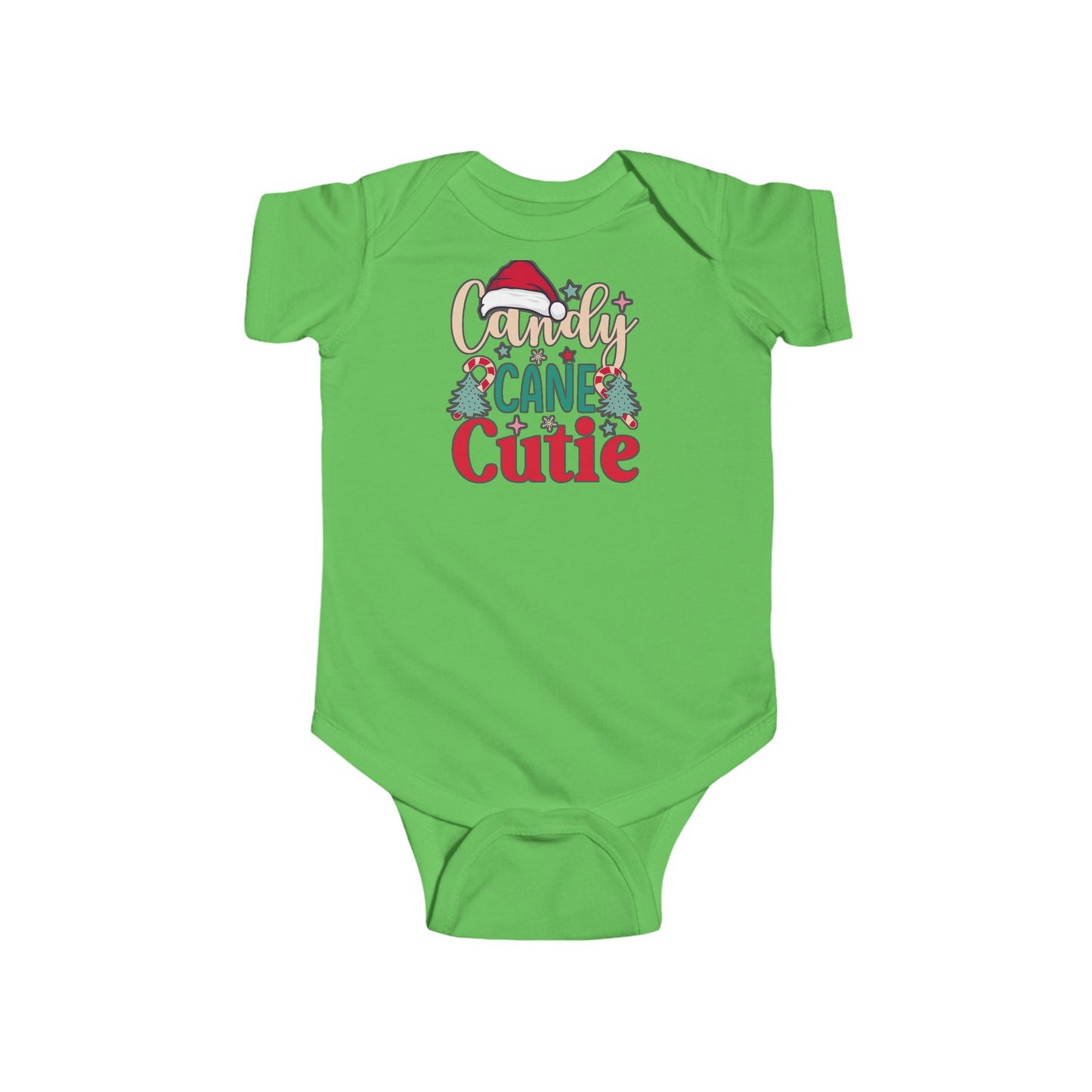 Candy Cane Cutie Baby Bodysuit - Christmas Infant Onesie