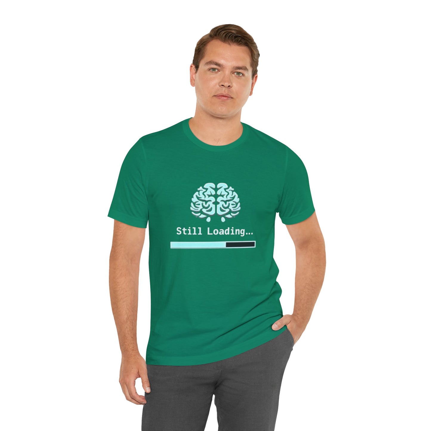 Brain still loading! Unisex Boxed Tee