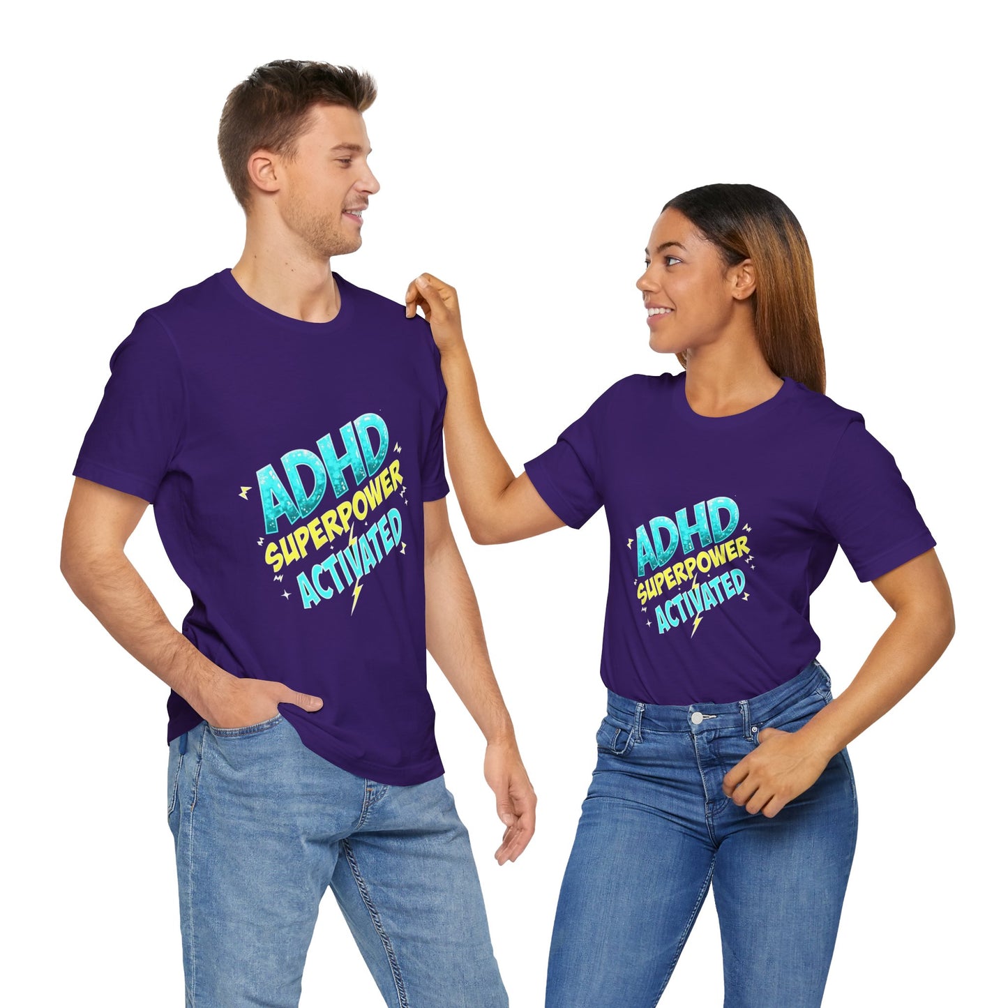 Super Power Activated! Unisex Boxed Tee
