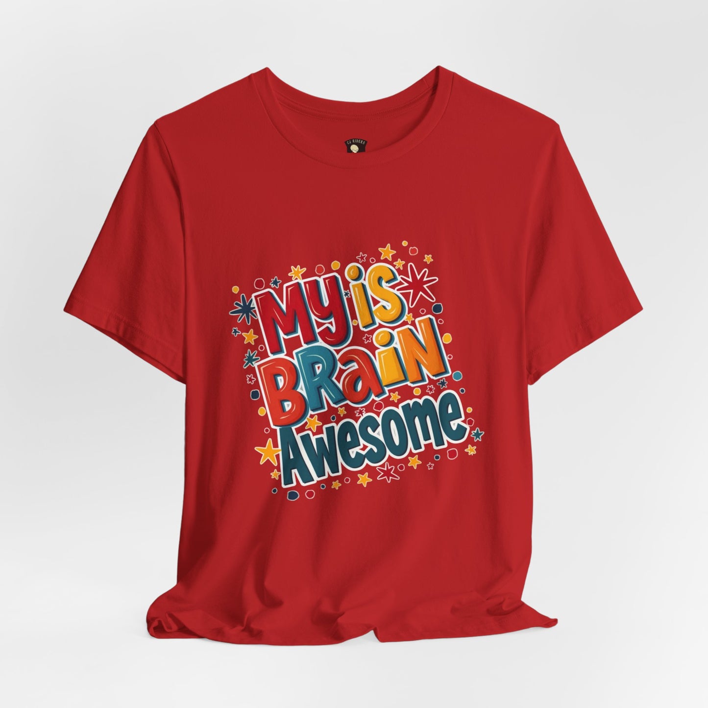 My Is Brain Awesome! Unisex Boxed Tee
