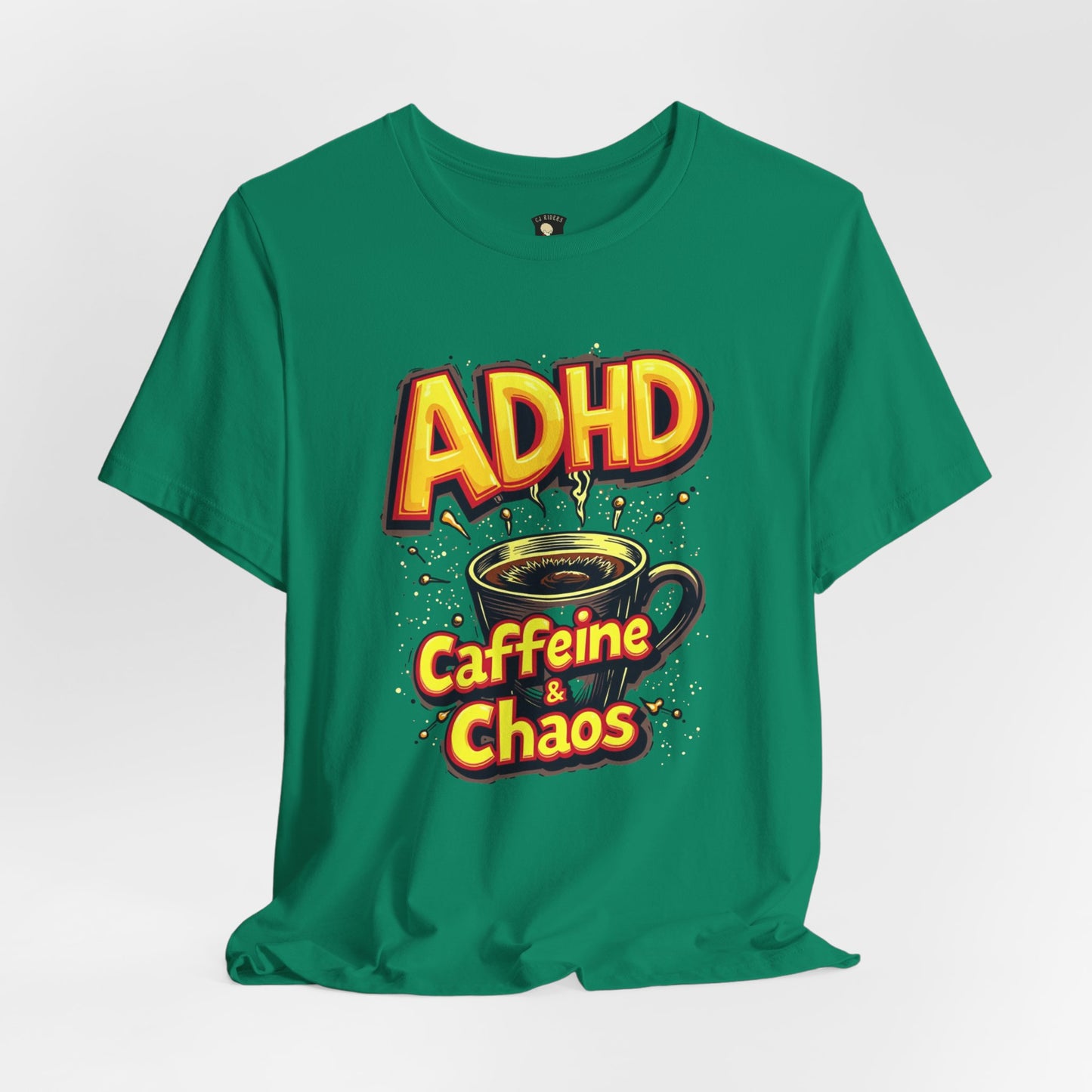 ADHD Caffeine & Chaos! Unisex Boxed Tee