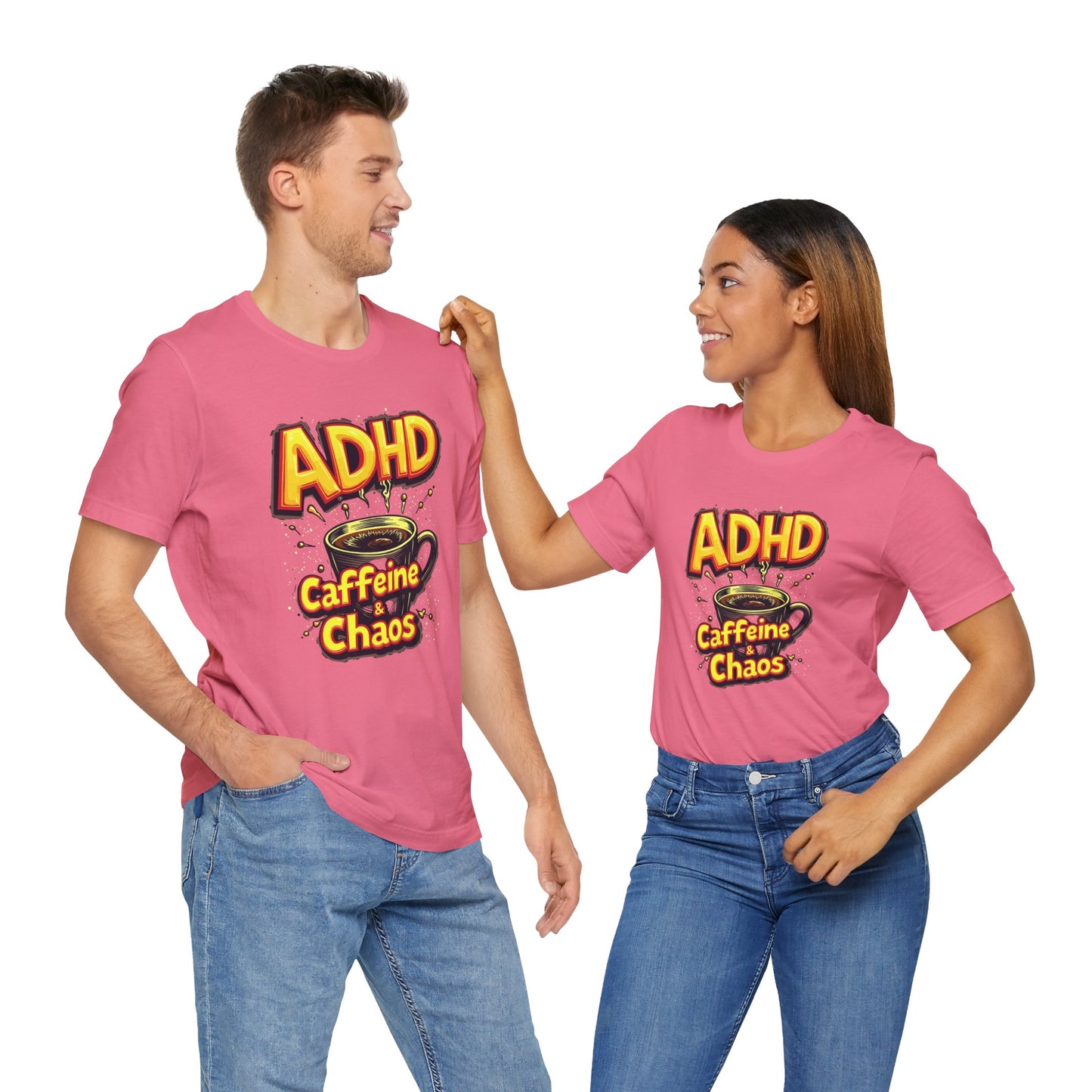 ADHD Caffeine & Chaos! Unisex Boxed Tee