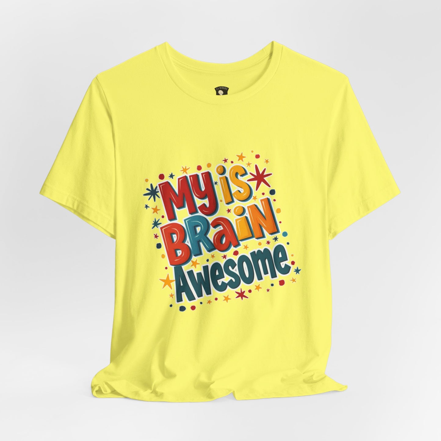 My Is Brain Awesome! Unisex Boxed Tee