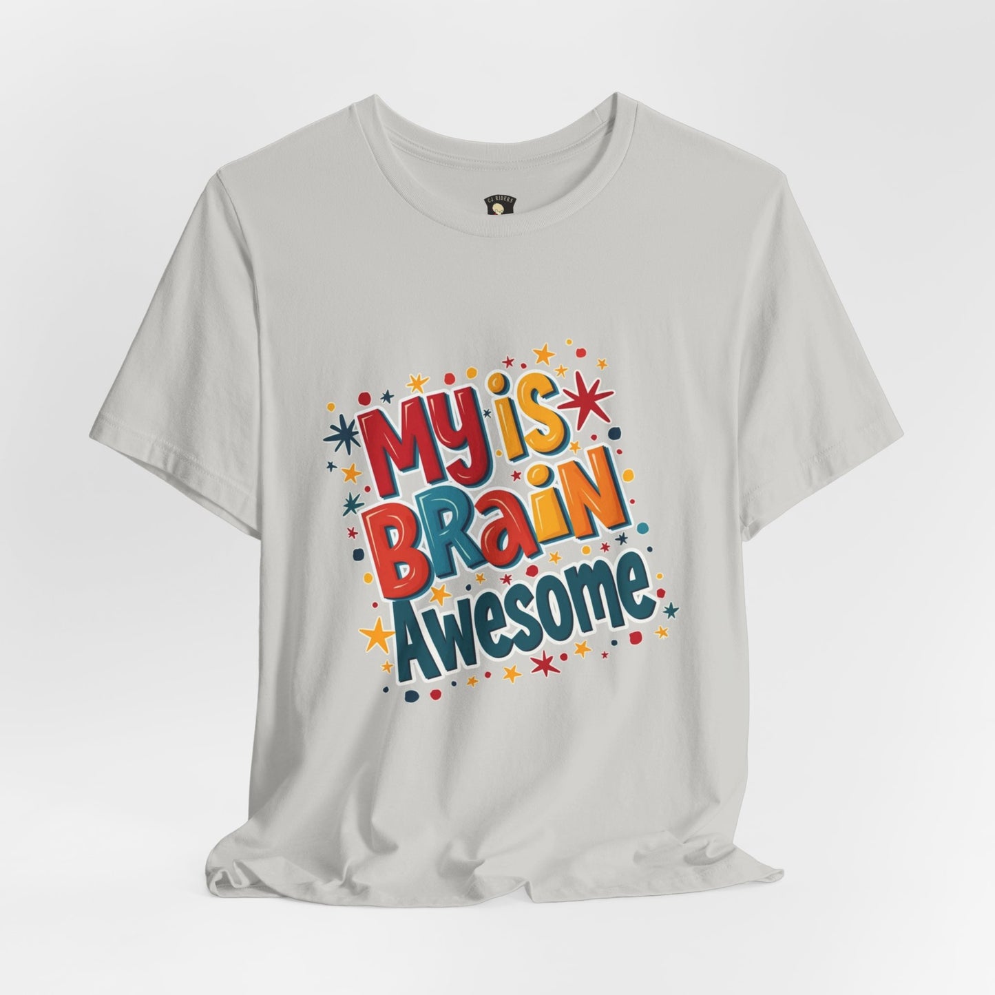 My Is Brain Awesome! Unisex Boxed Tee