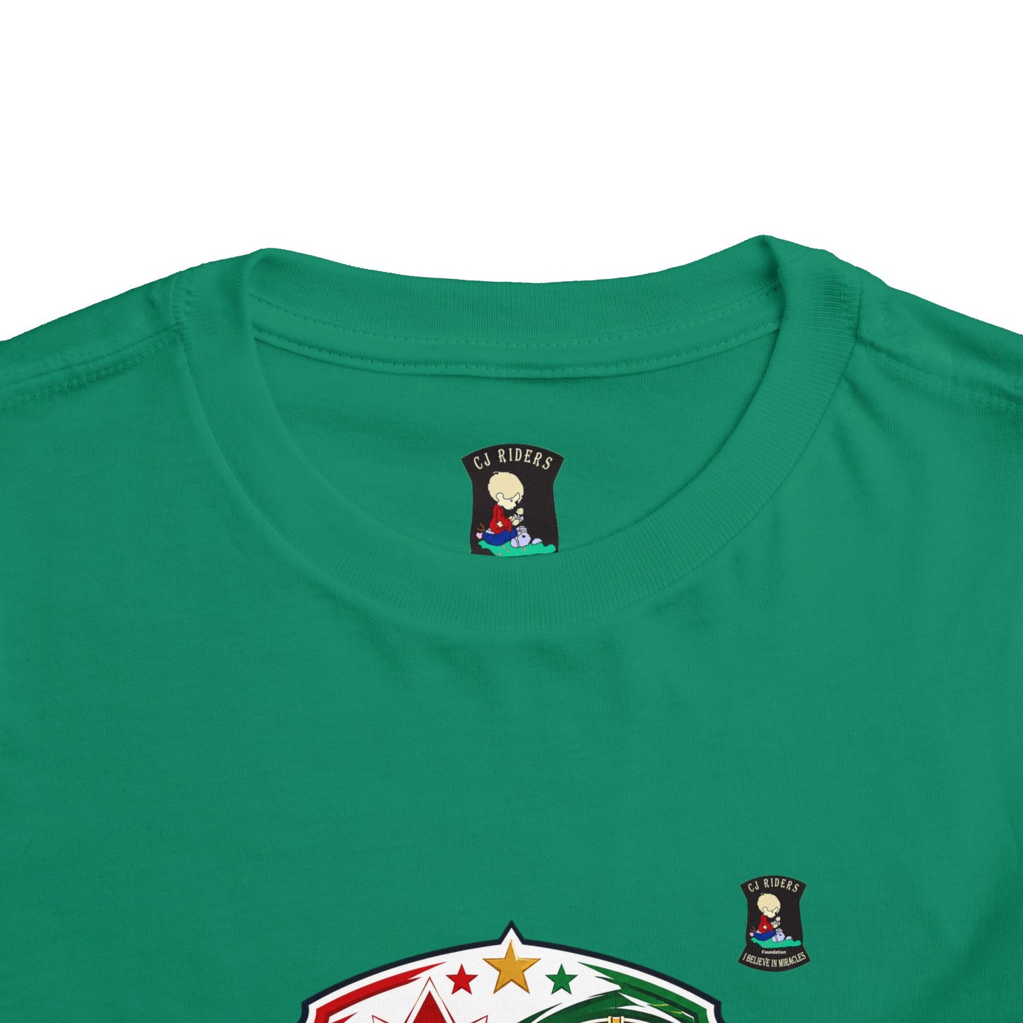 Toddler Tee — "United by Passion" Canada Portugal Soccer Crest