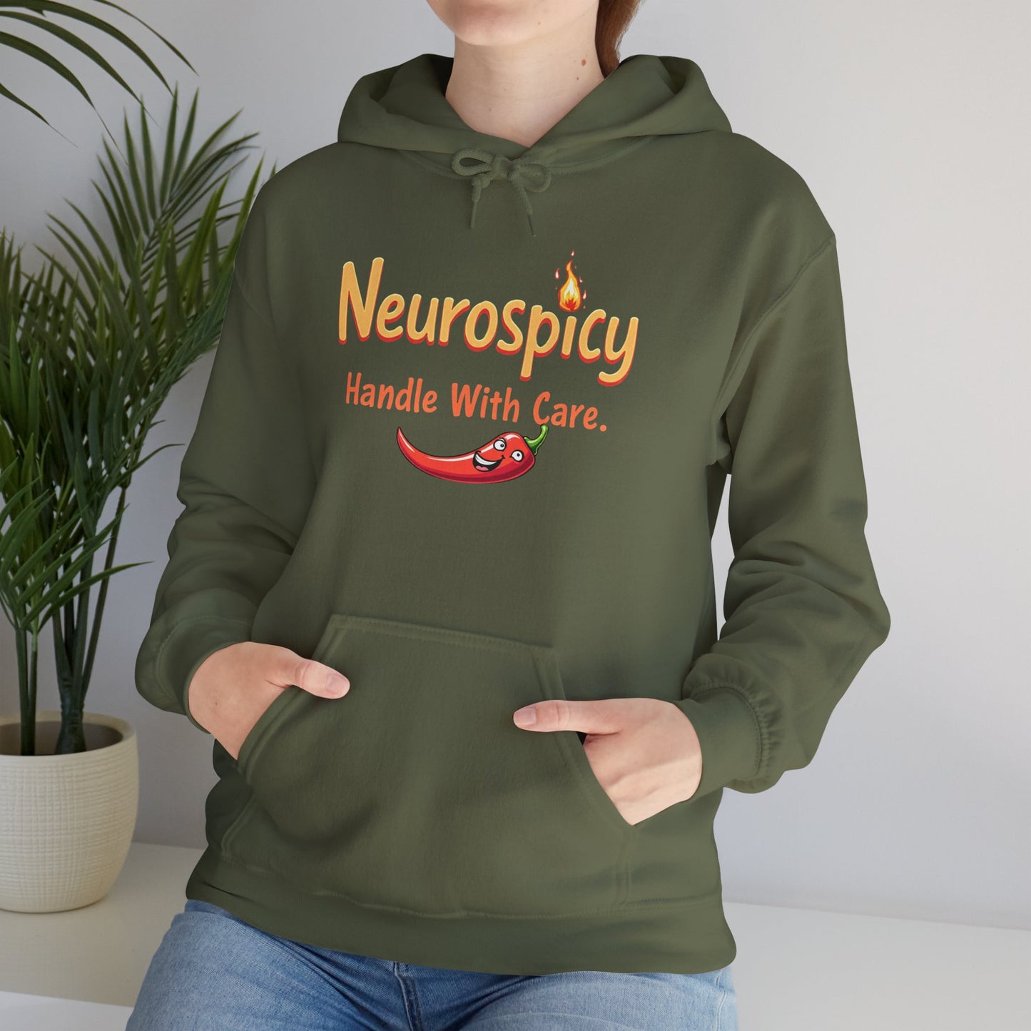 Limited Edition Unisex Hooded Sweatshirt -Neurospicy