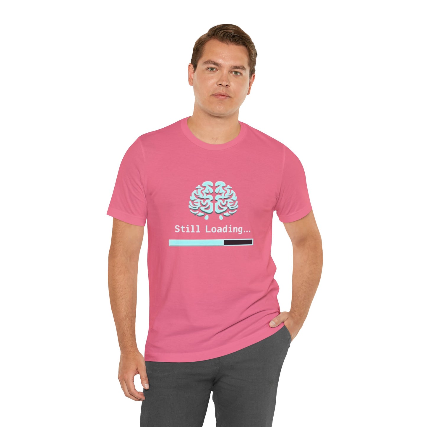 Brain still loading! Unisex Boxed Tee
