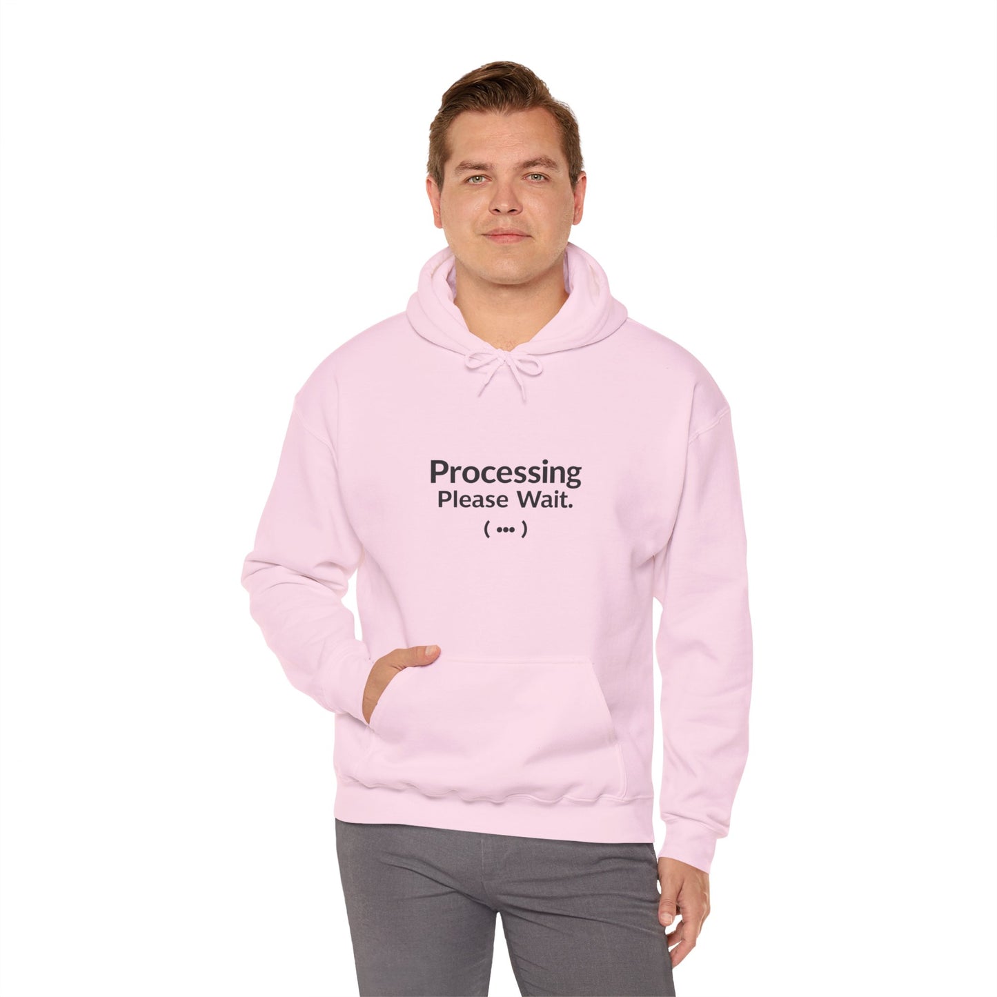 Funny Processing Graphic Hoodie for Tech Lovers